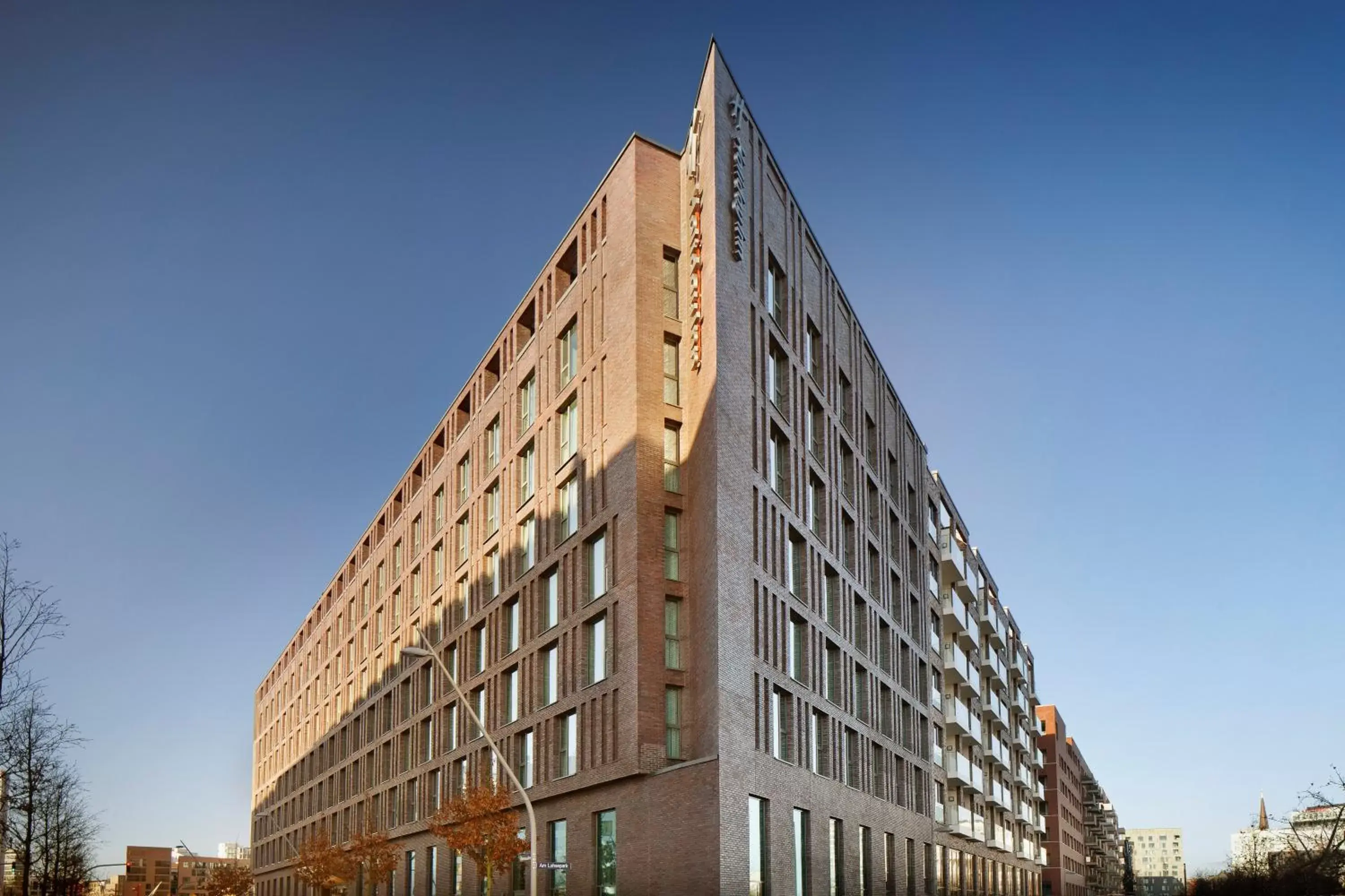 Property building in Holiday Inn - Hamburg - HafenCity, an IHG Hotel