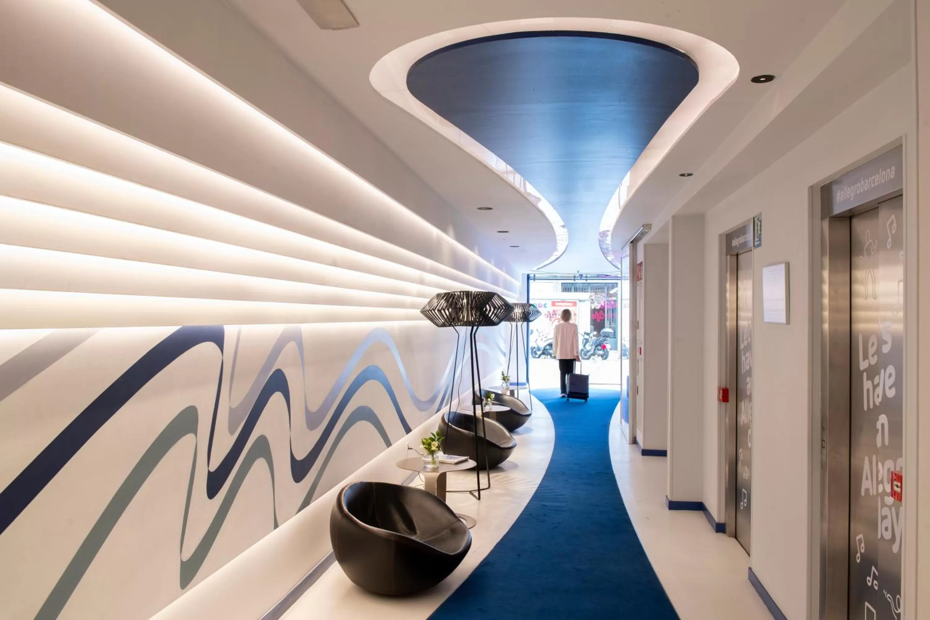 elevator in Allegro Barcelona