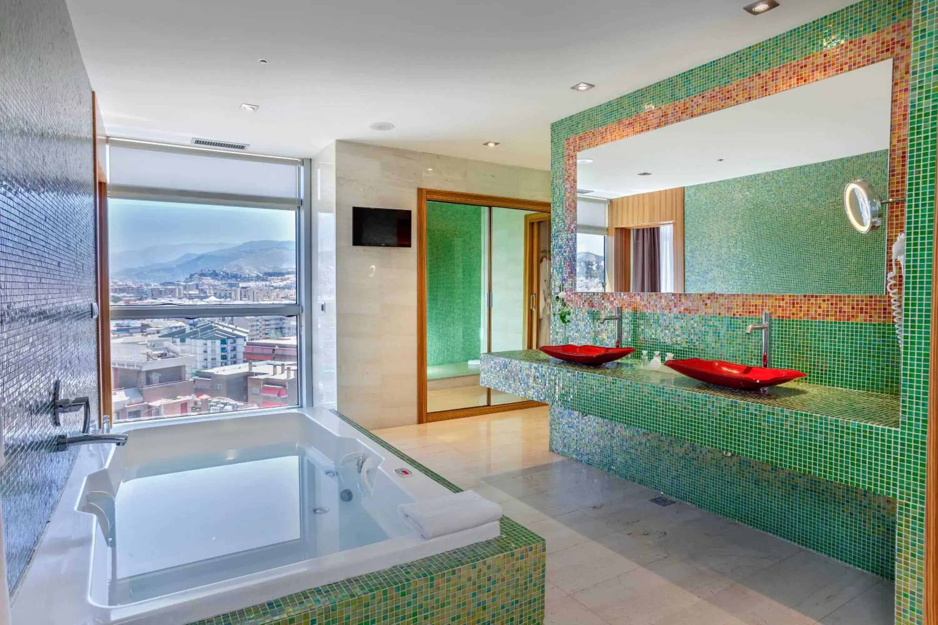 Hot Tub, Bathroom in Barceló Granada Congress