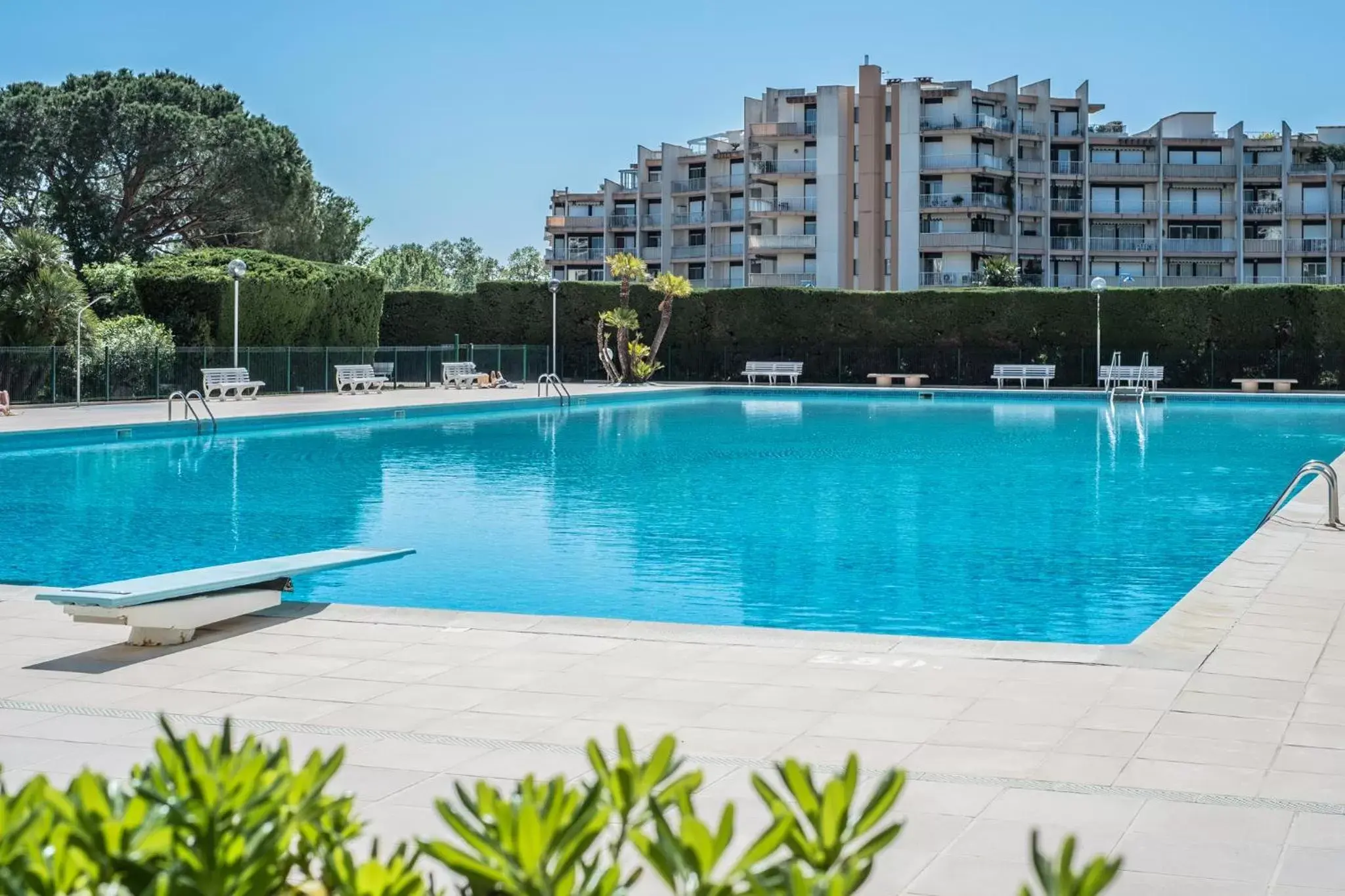 Swimming Pool in Appart Hotel Mandelieu