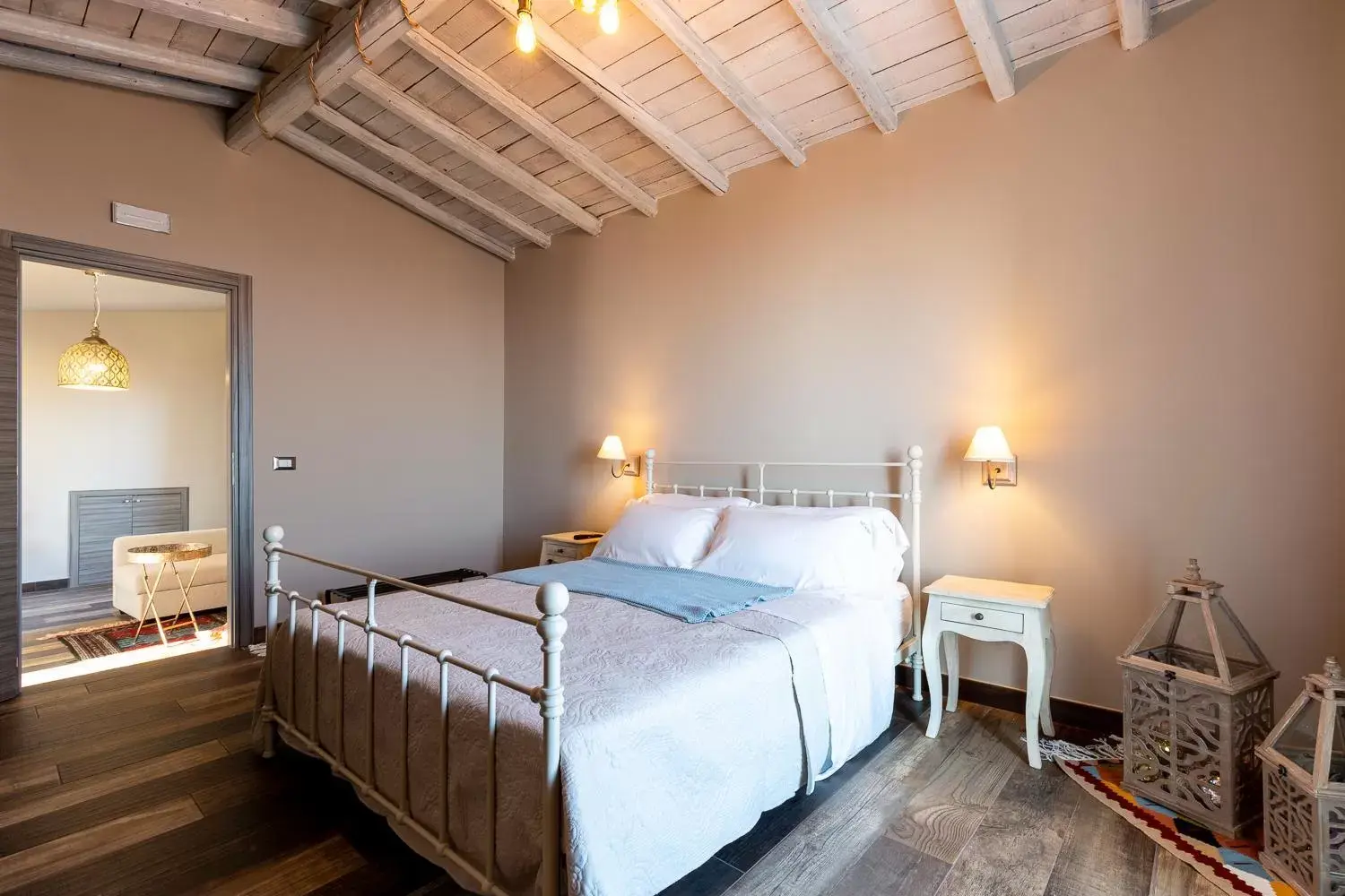 Bed in BnB Sant'Alfonso