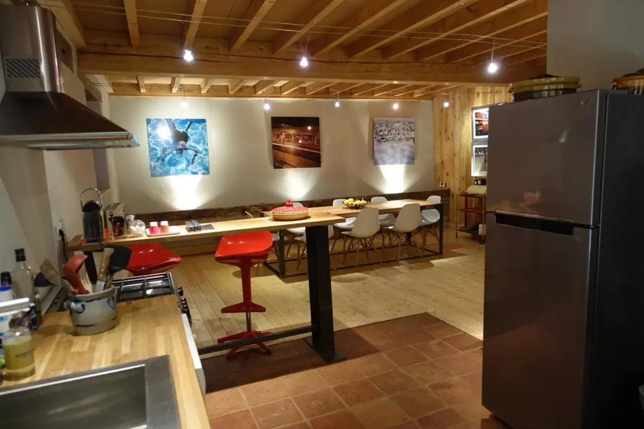 Dining area in Impasse du Boeuf