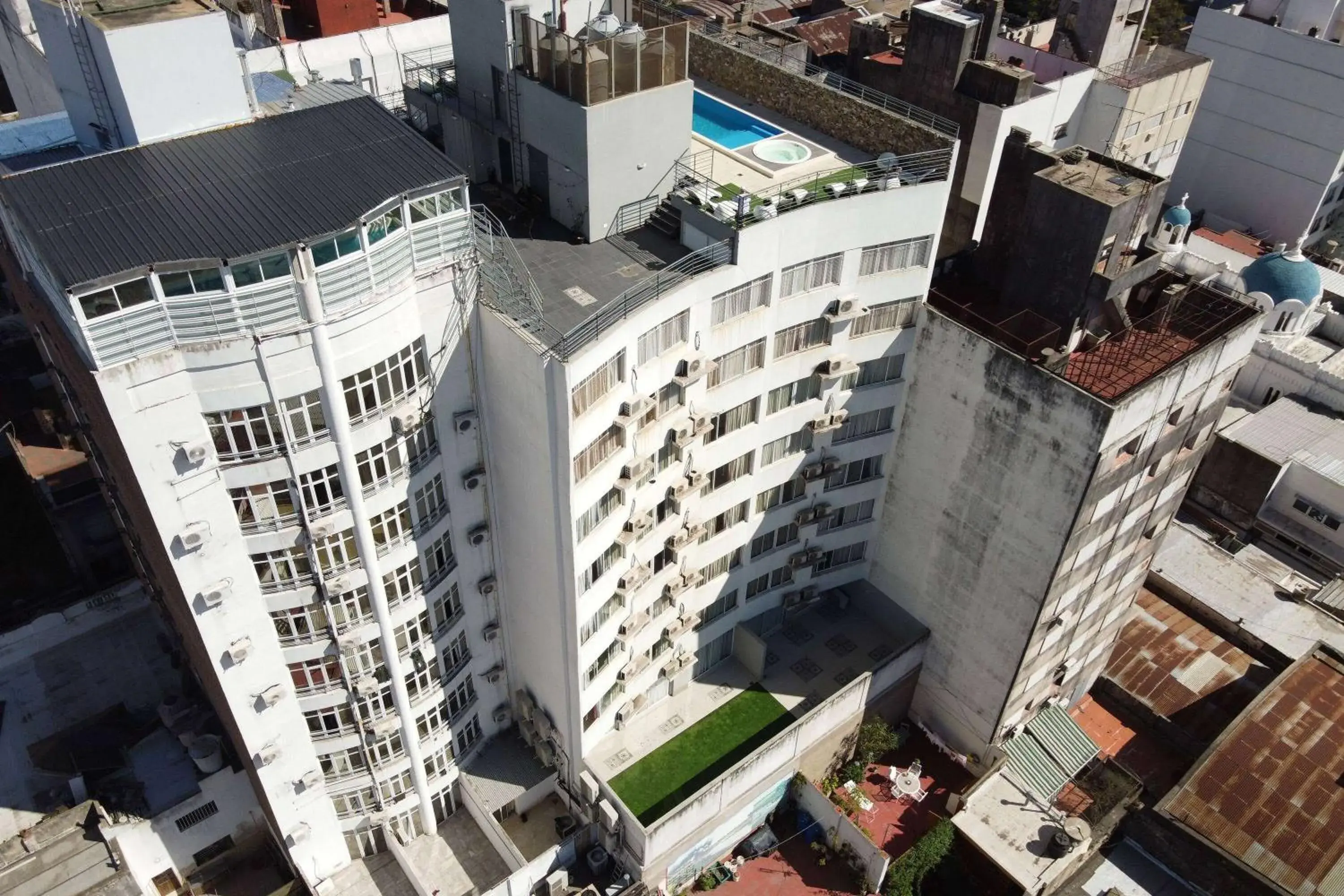 Property building, Bird's-eye View in Howard Johnson Hotel Rosario