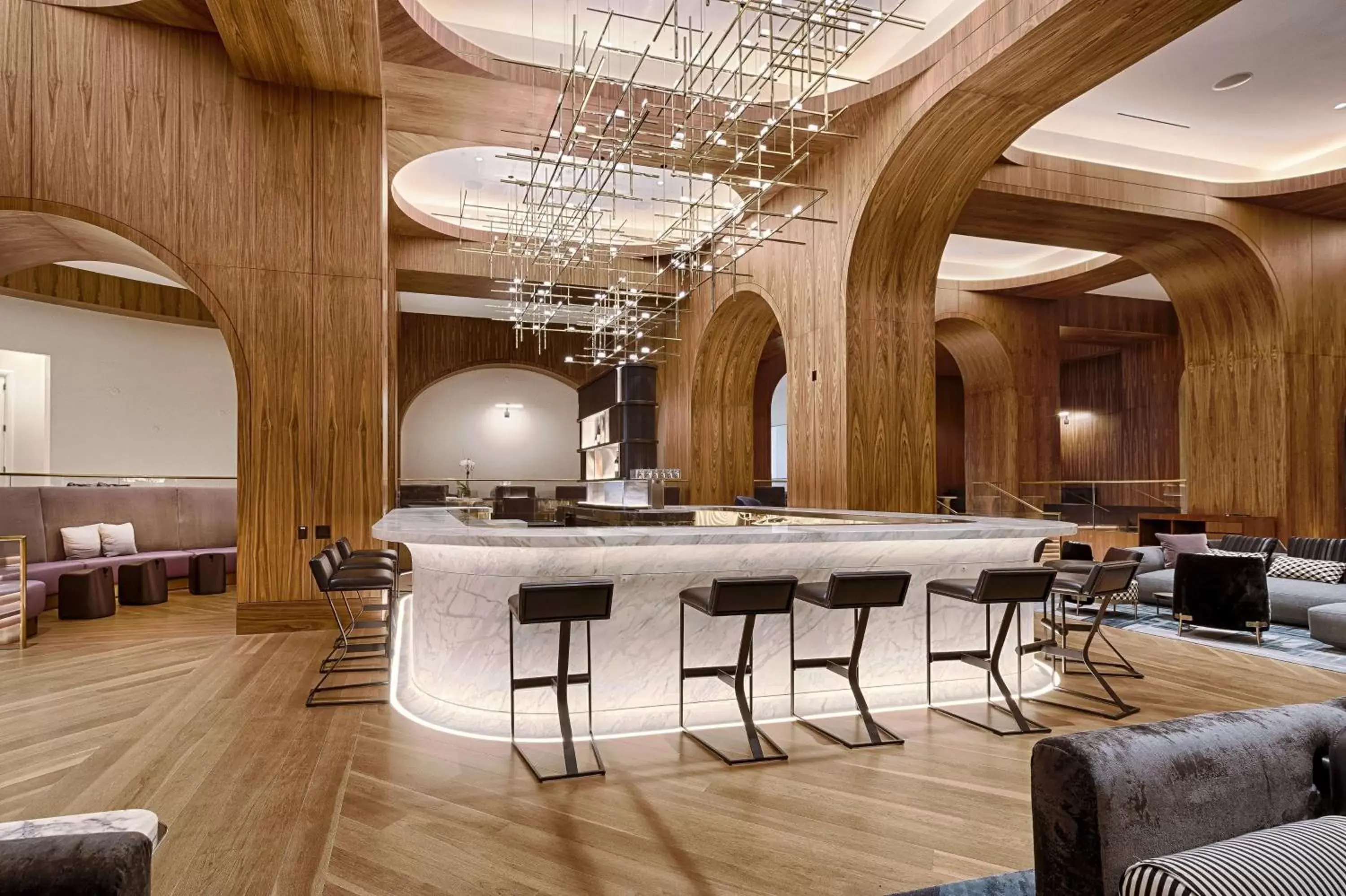 Lobby or reception, Lounge/Bar in Signia by Hilton San Jose