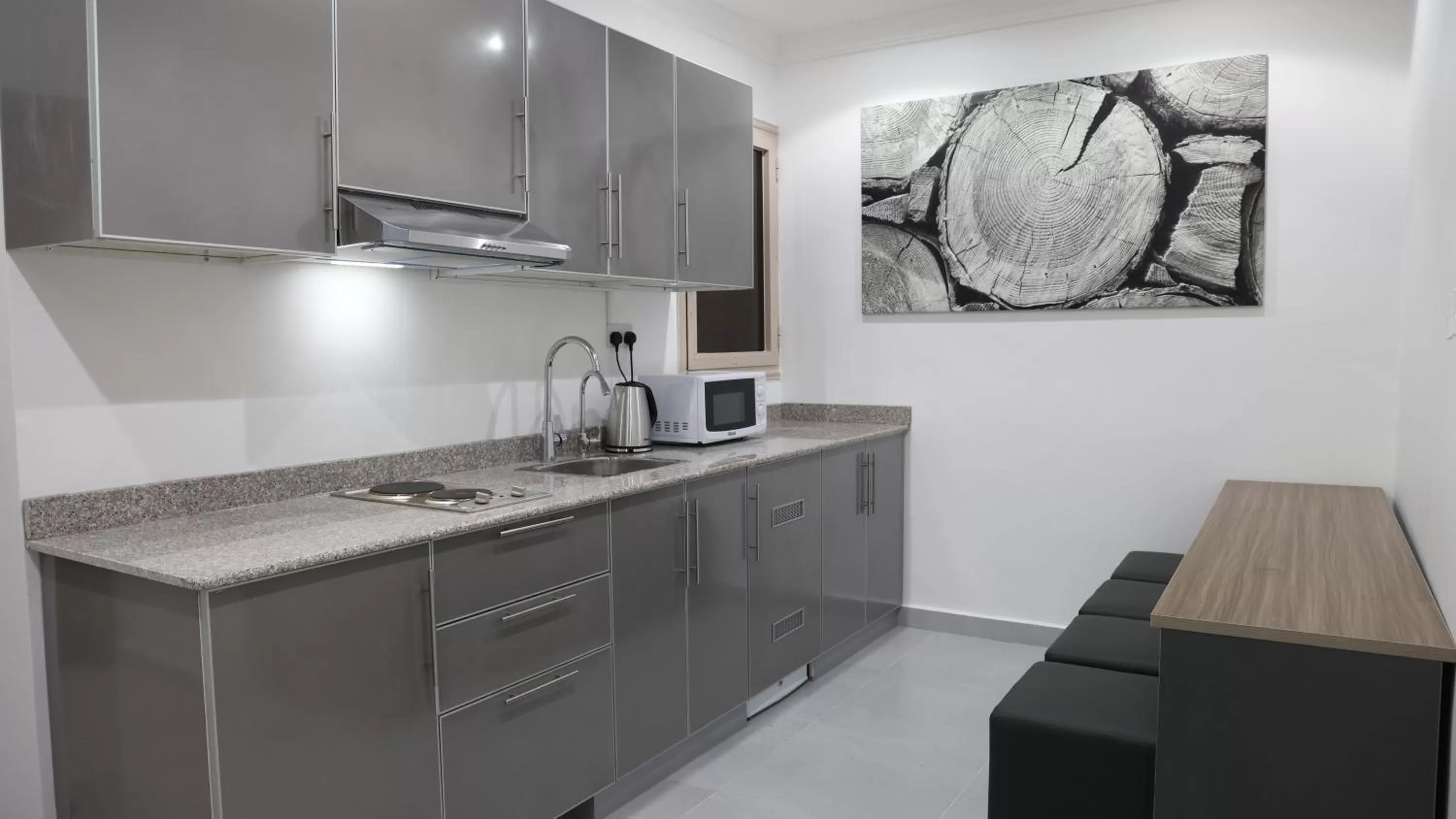 Kitchen or kitchenette in BHomed Salmiya