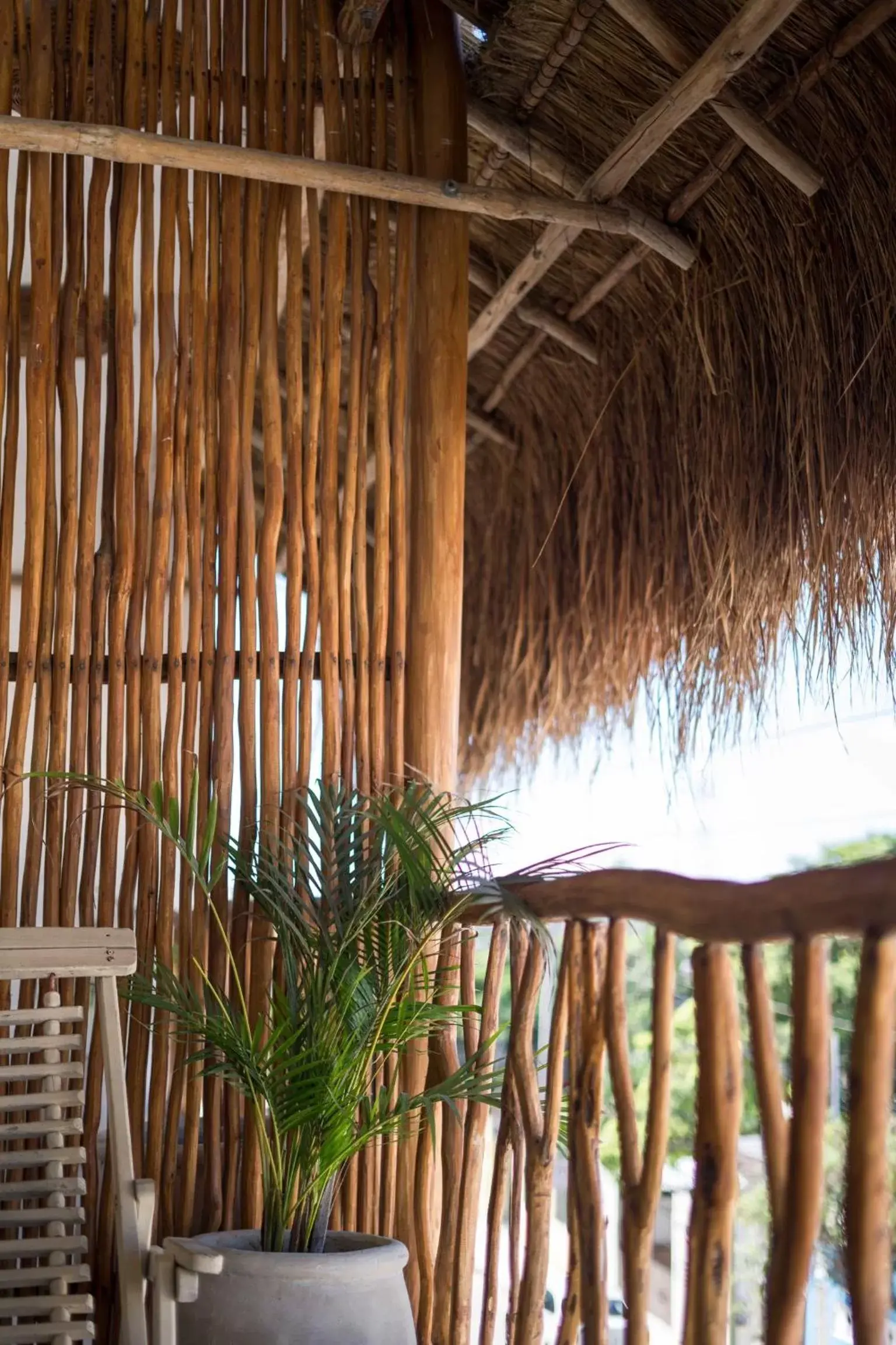 Balcony/Terrace in Caliza Tulum Hotel