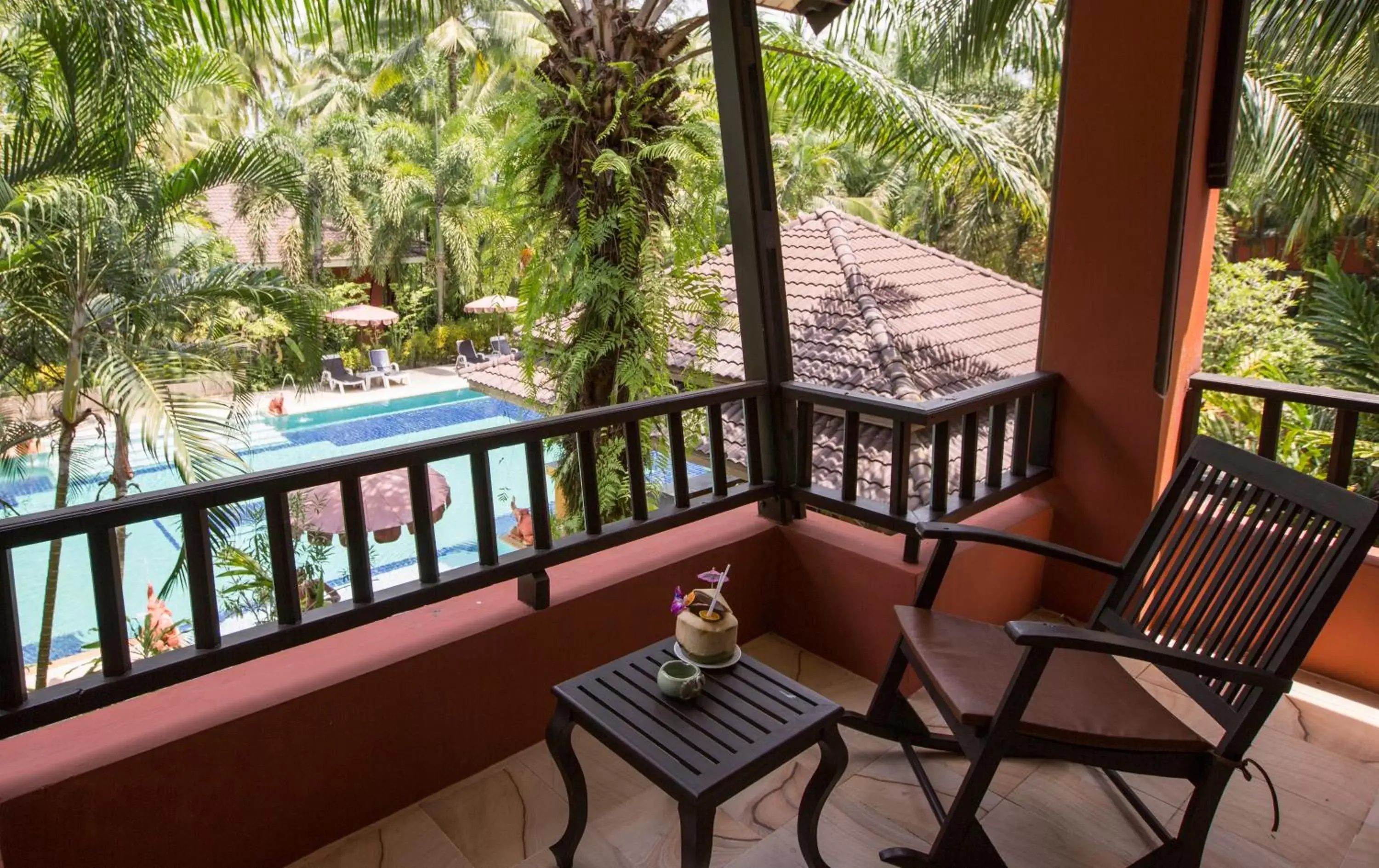 Property building, Balcony/Terrace in Sudala Beach Resort