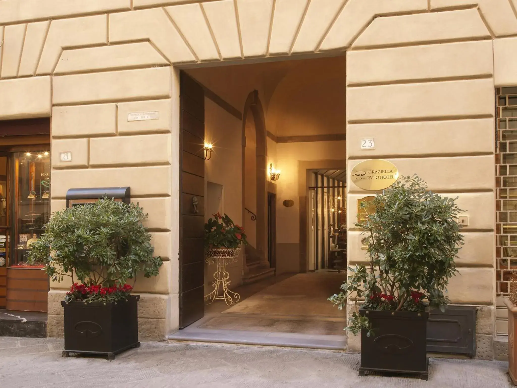 Facade/Entrance in Graziella Patio Hotel