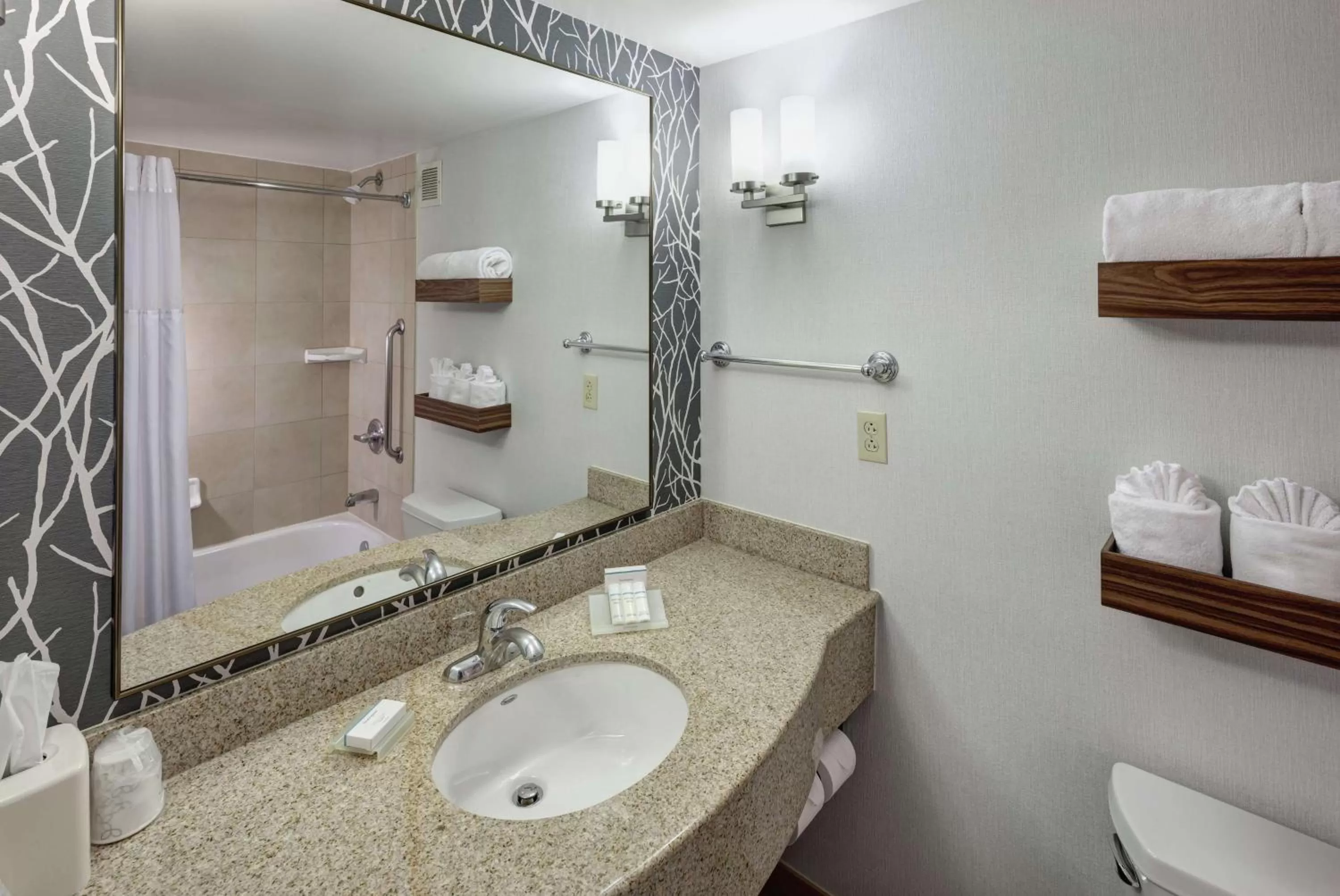 Bathroom in Hilton Garden Inn Naperville/Warrenville