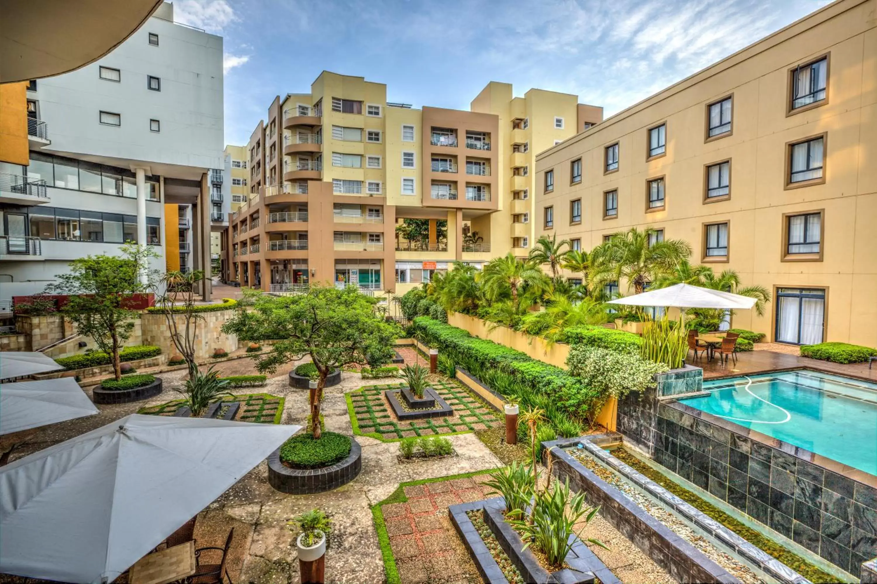 Pool View in City Lodge Hotel Umhlanga Ridge