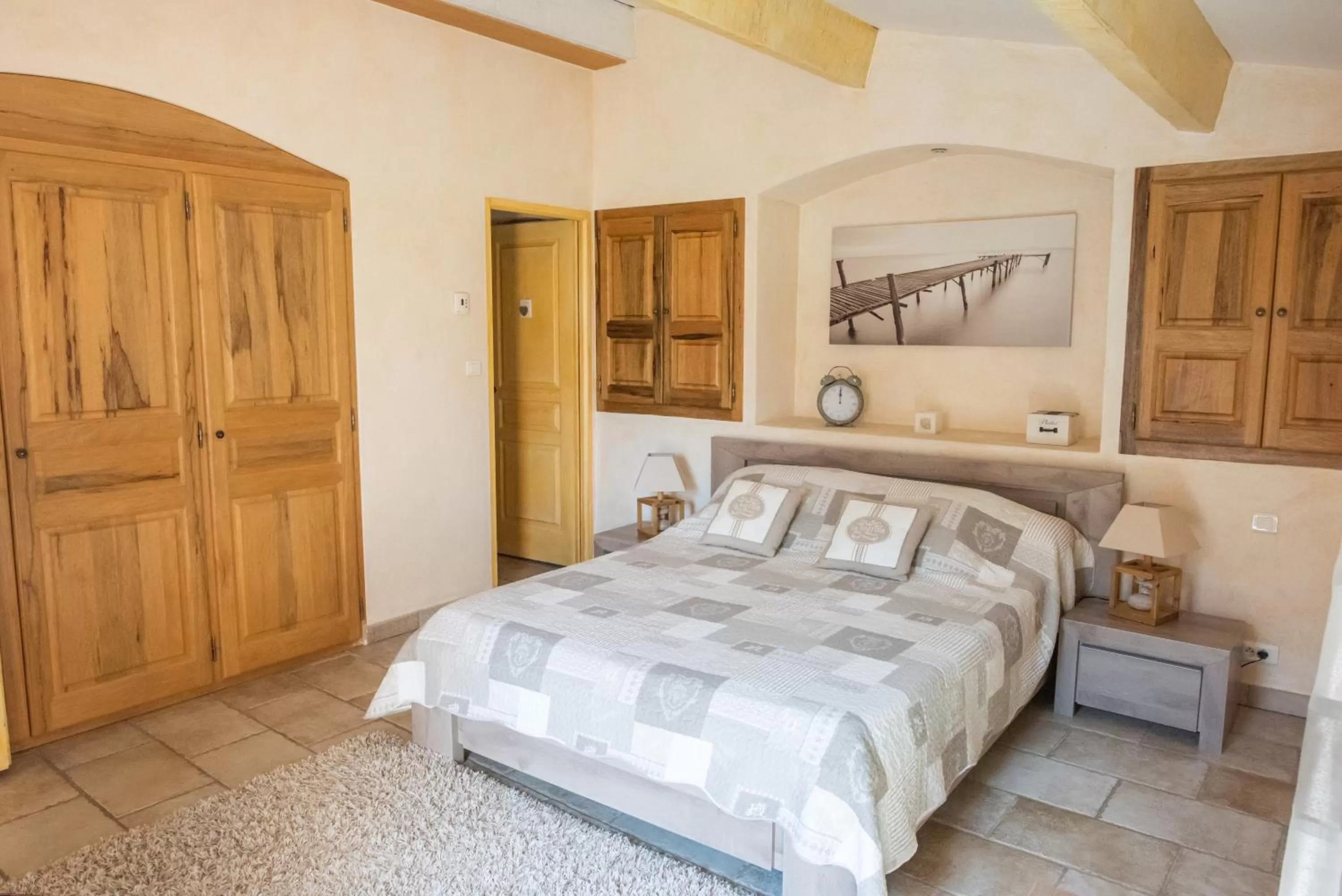 Photo of the whole room, Bed in Chateau de Sainte Croix