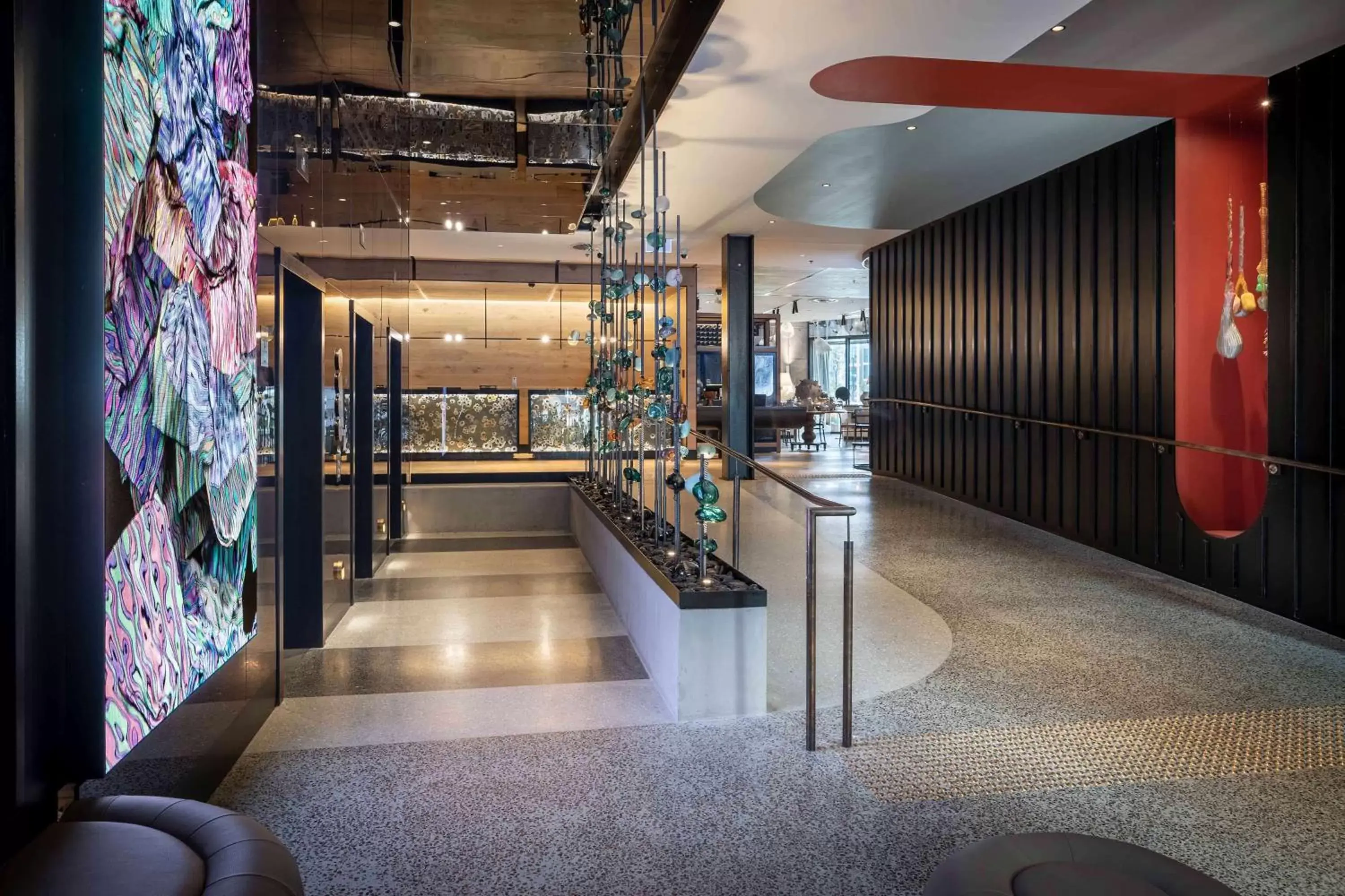 Lobby or reception in QT Auckland Lobby or reception in QT Auckland