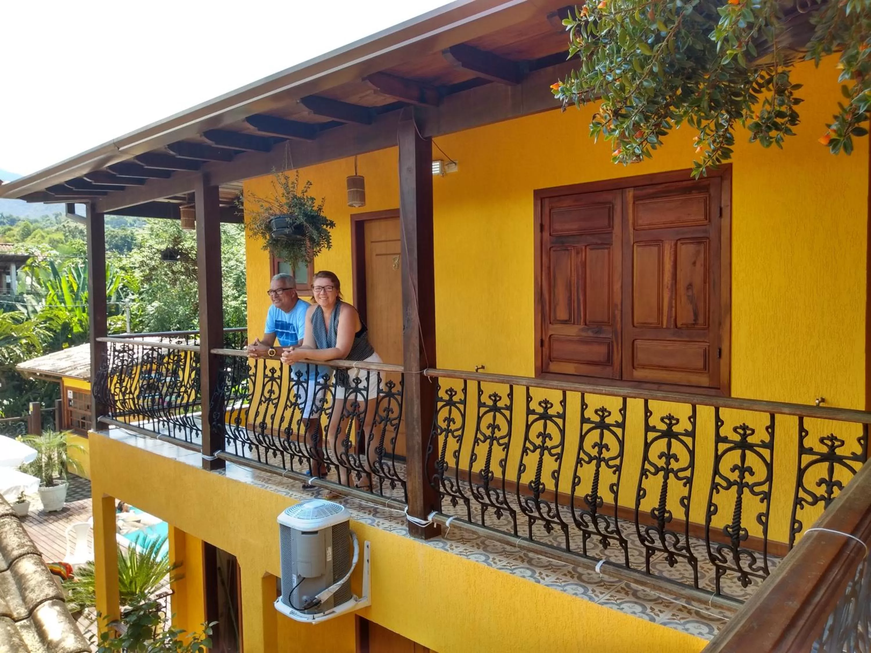 Balcony/Terrace in Pousada Solar da Serra