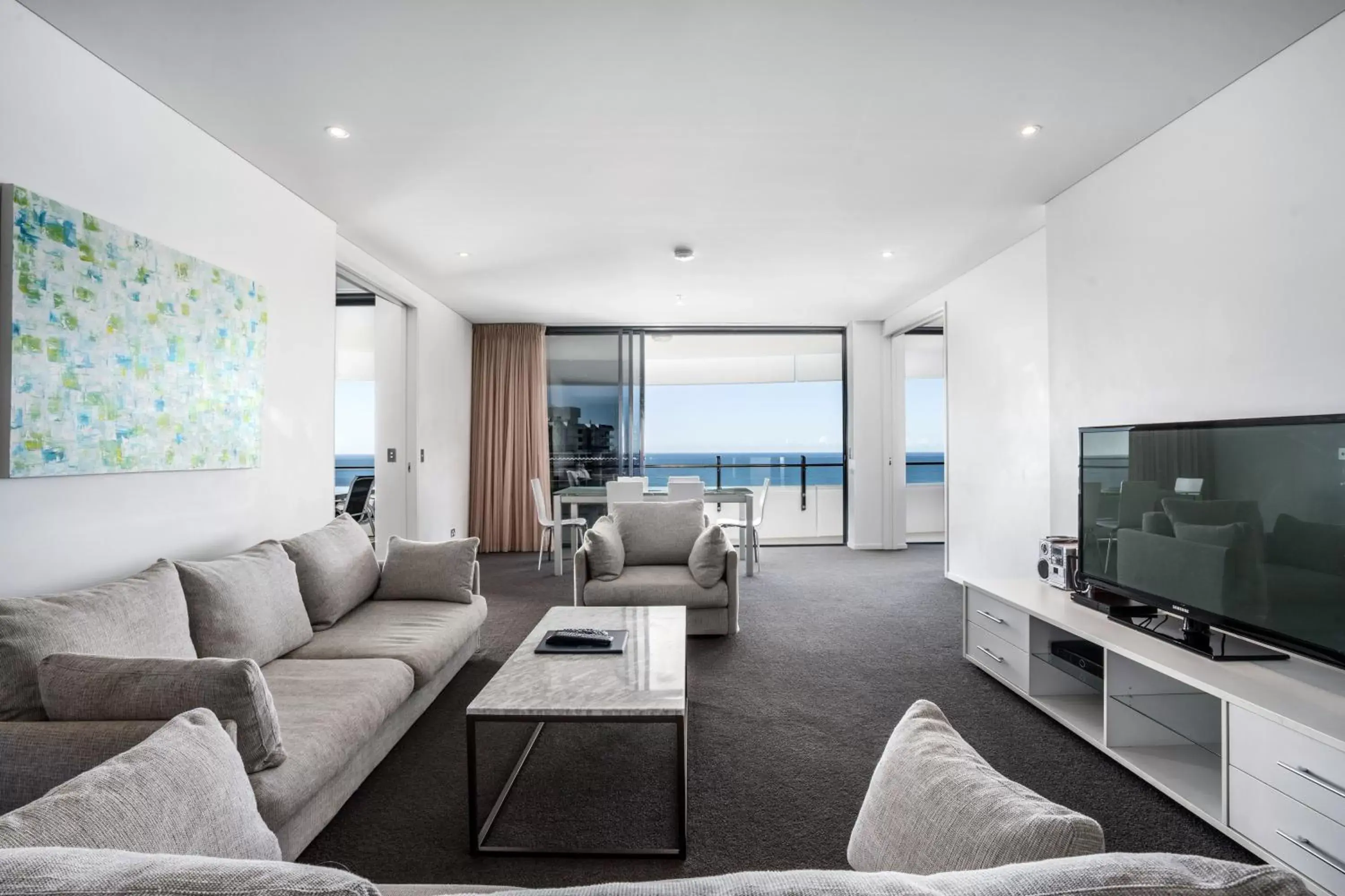 Living room in The Wave Resort Living room in The Wave Resort