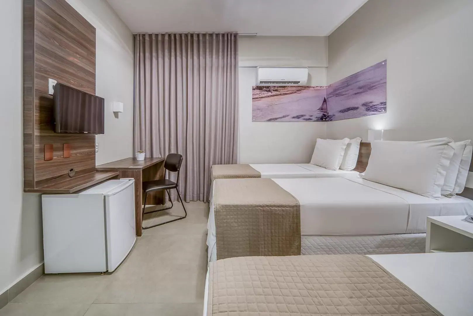 Bedroom, Bed in Tambaqui Praia Hotel