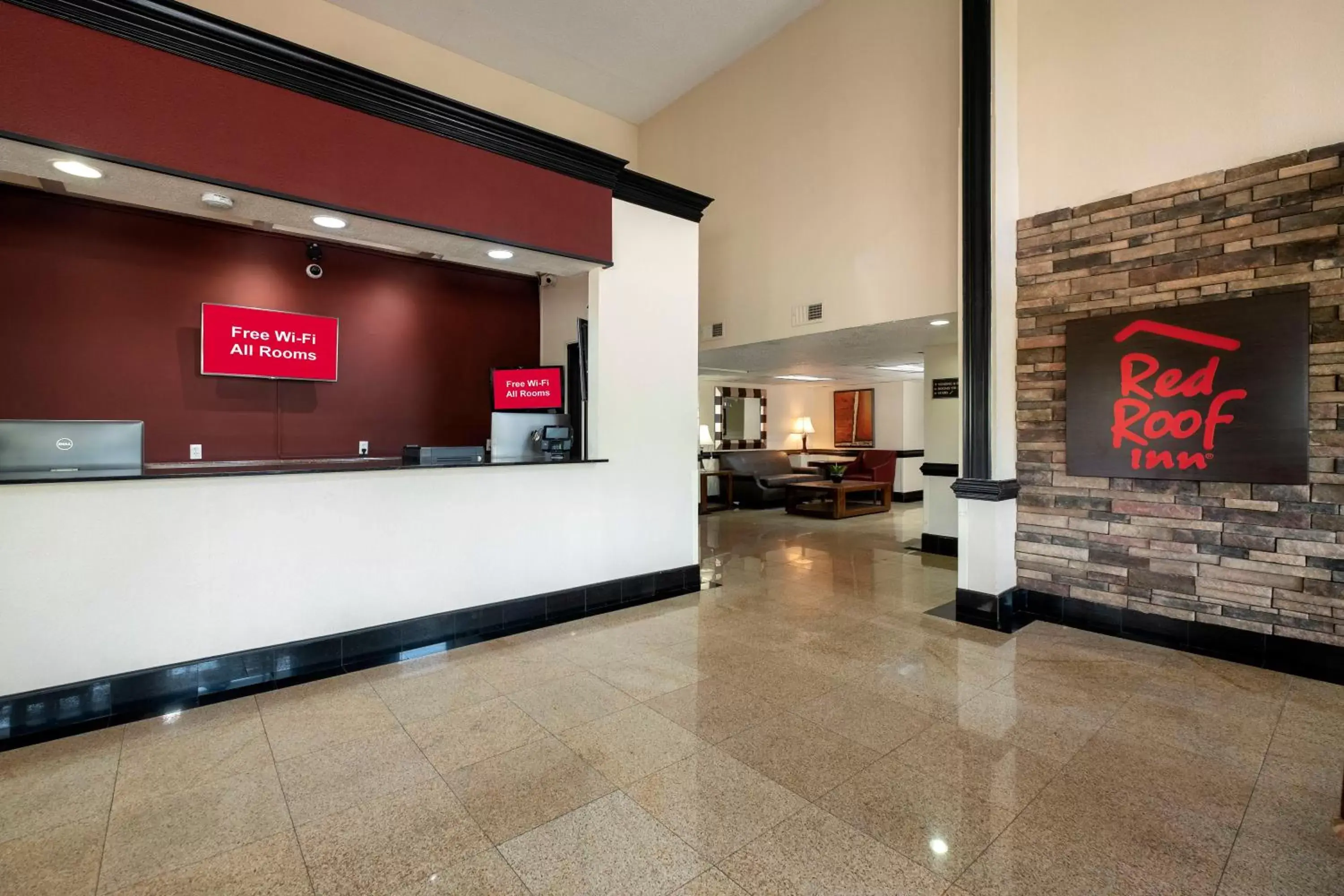 Lobby or reception, Lobby/Reception in Red Roof Inn Charlotte - University