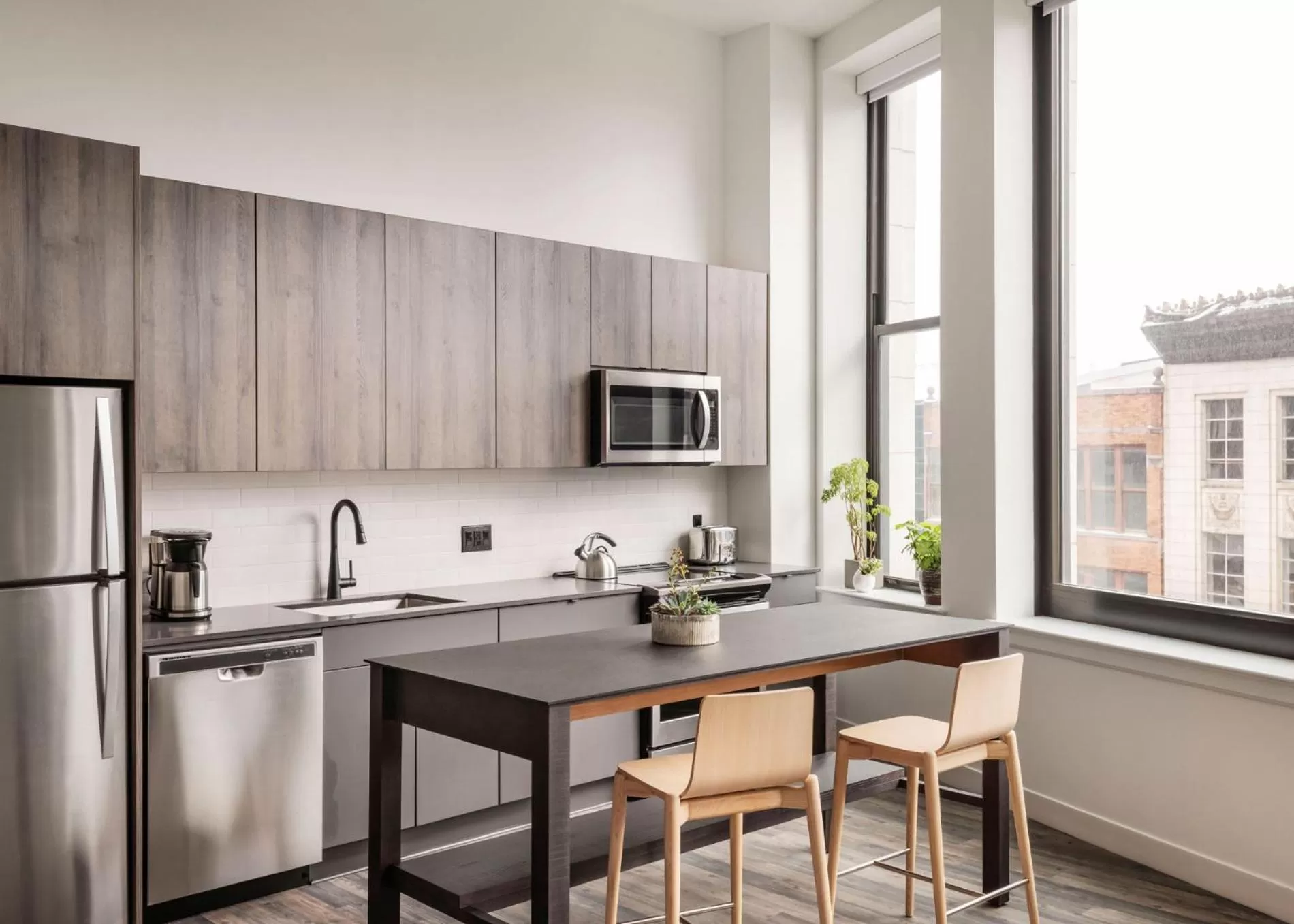 Kitchen or kitchenette in ROOST Cleveland