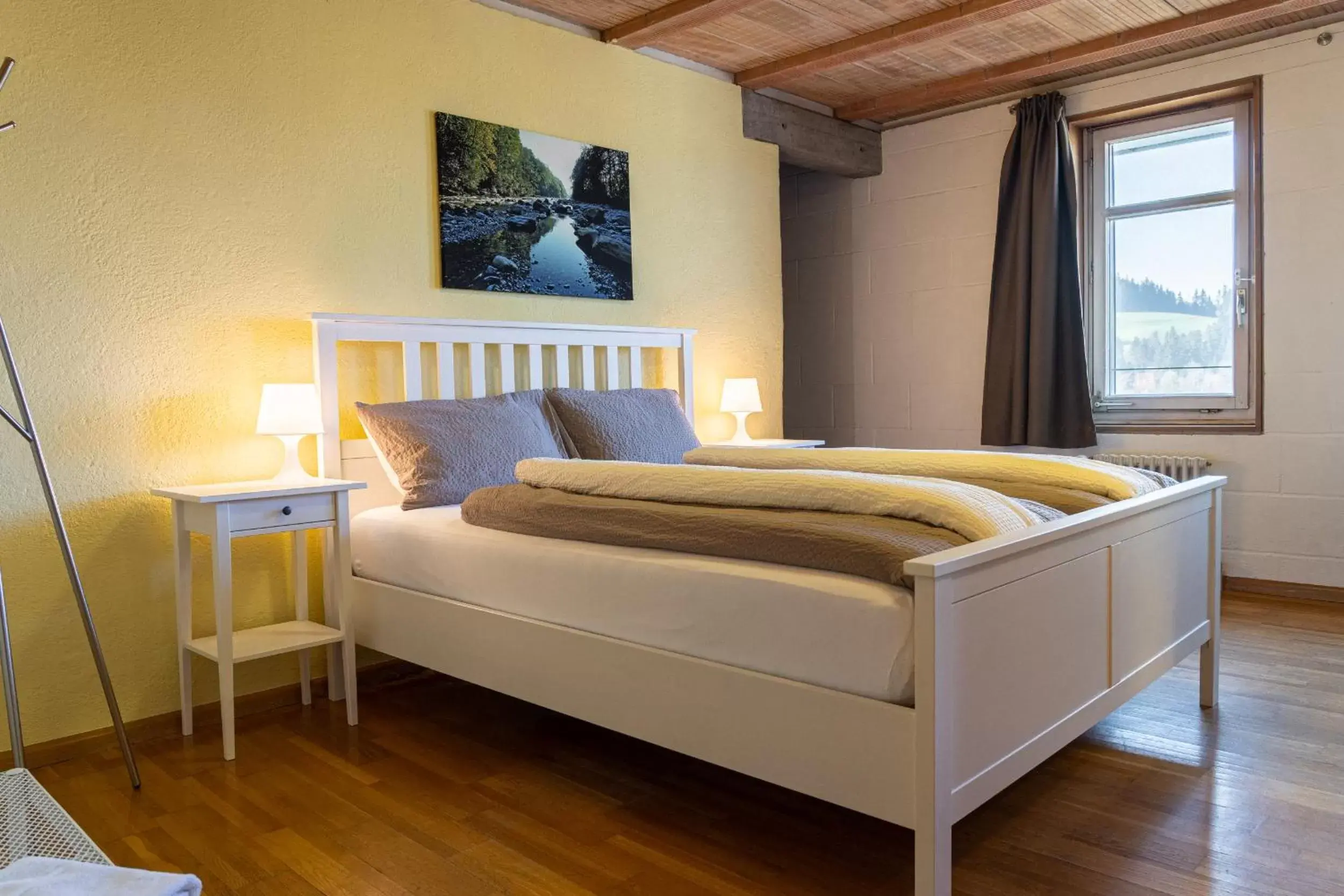 Bed in BnB SchlafSchloss