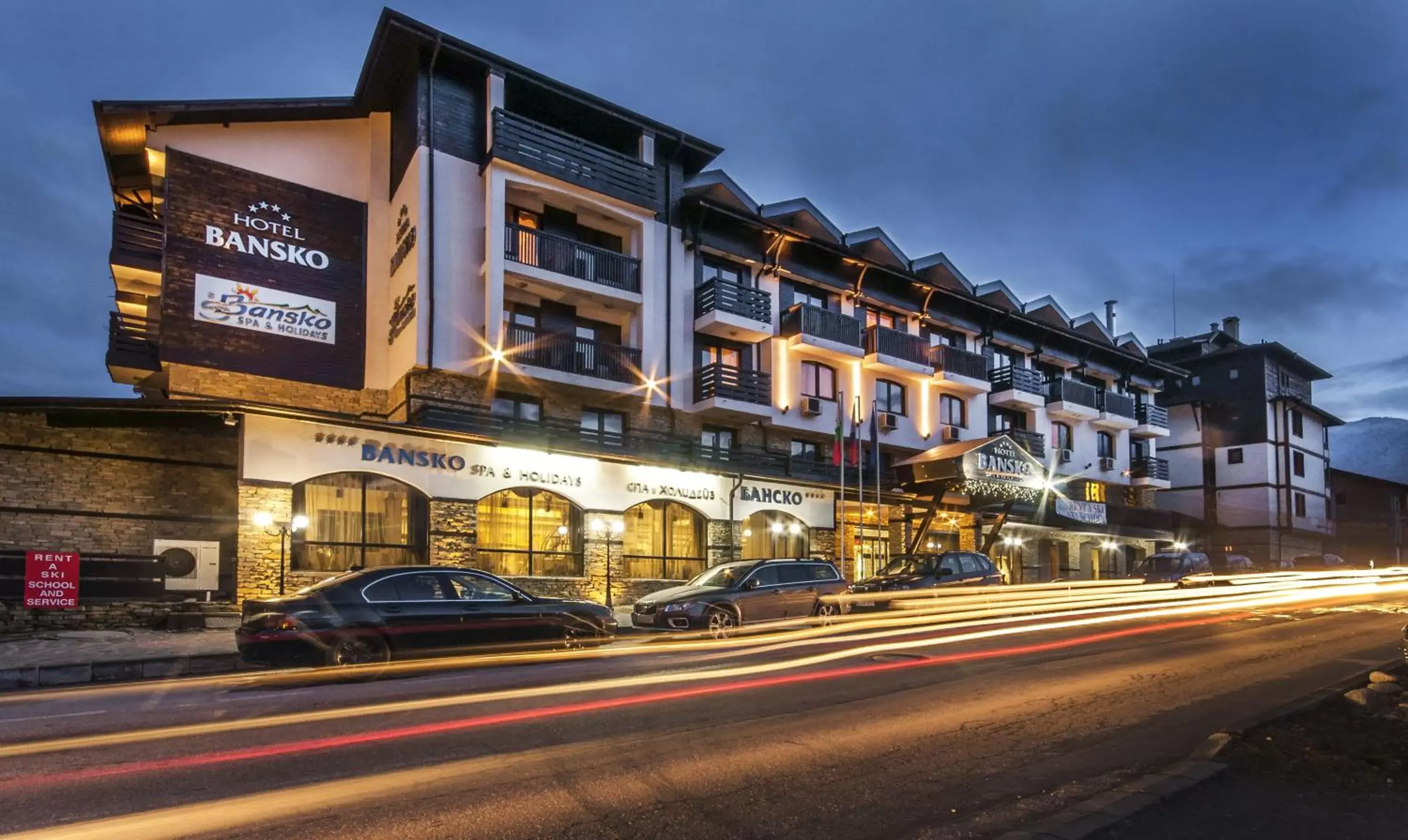 Facade/entrance, Property Building in Hotel Bansko SPA & Holidays - Free Parking