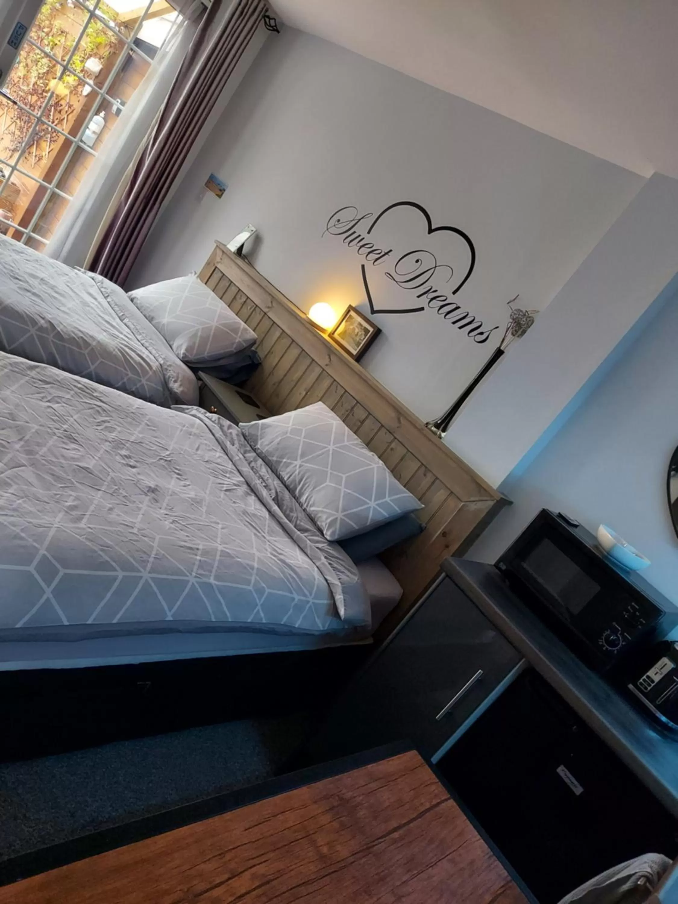 Bed in Hadrians wall studio