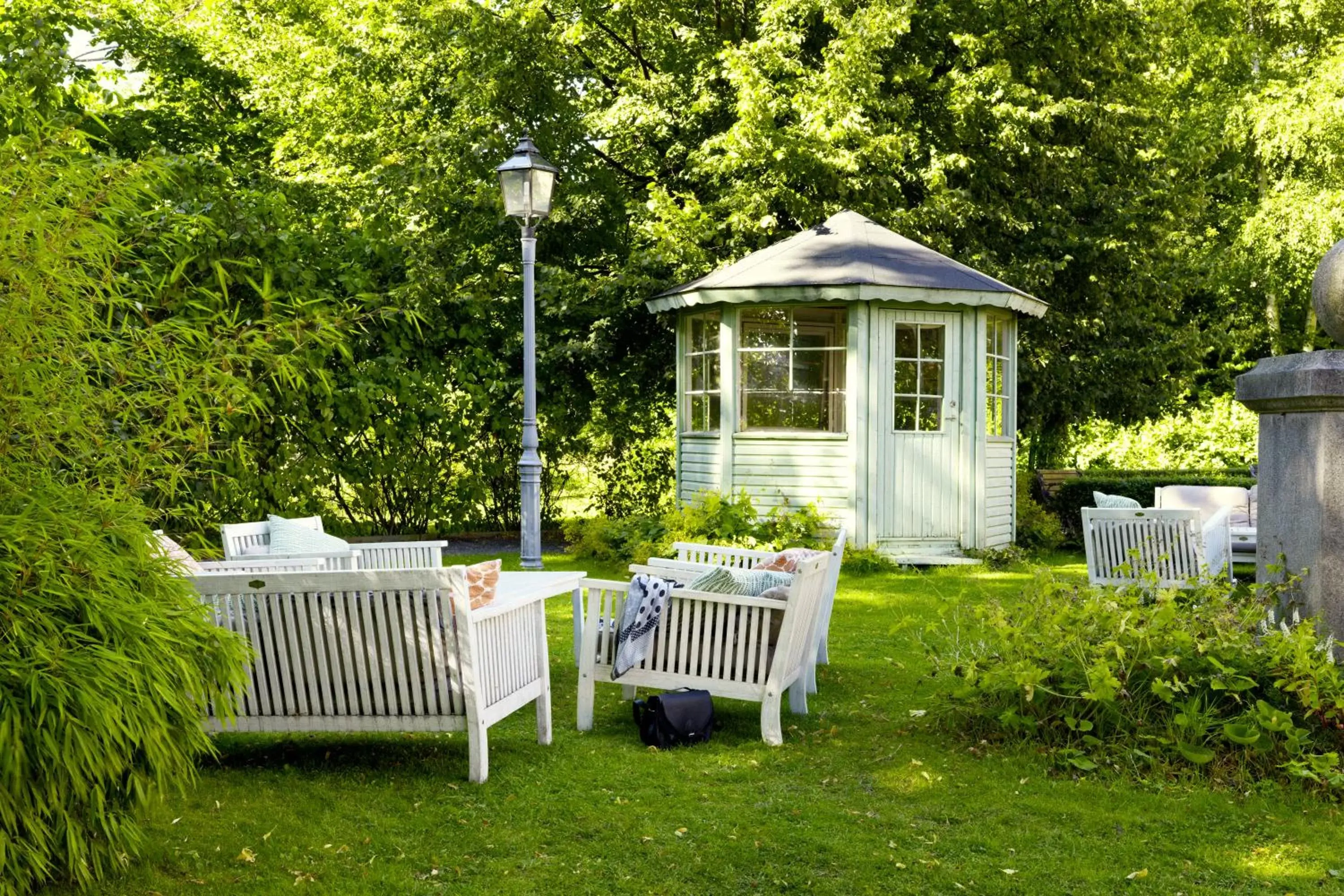 Garden in Hotel Hasselbacken