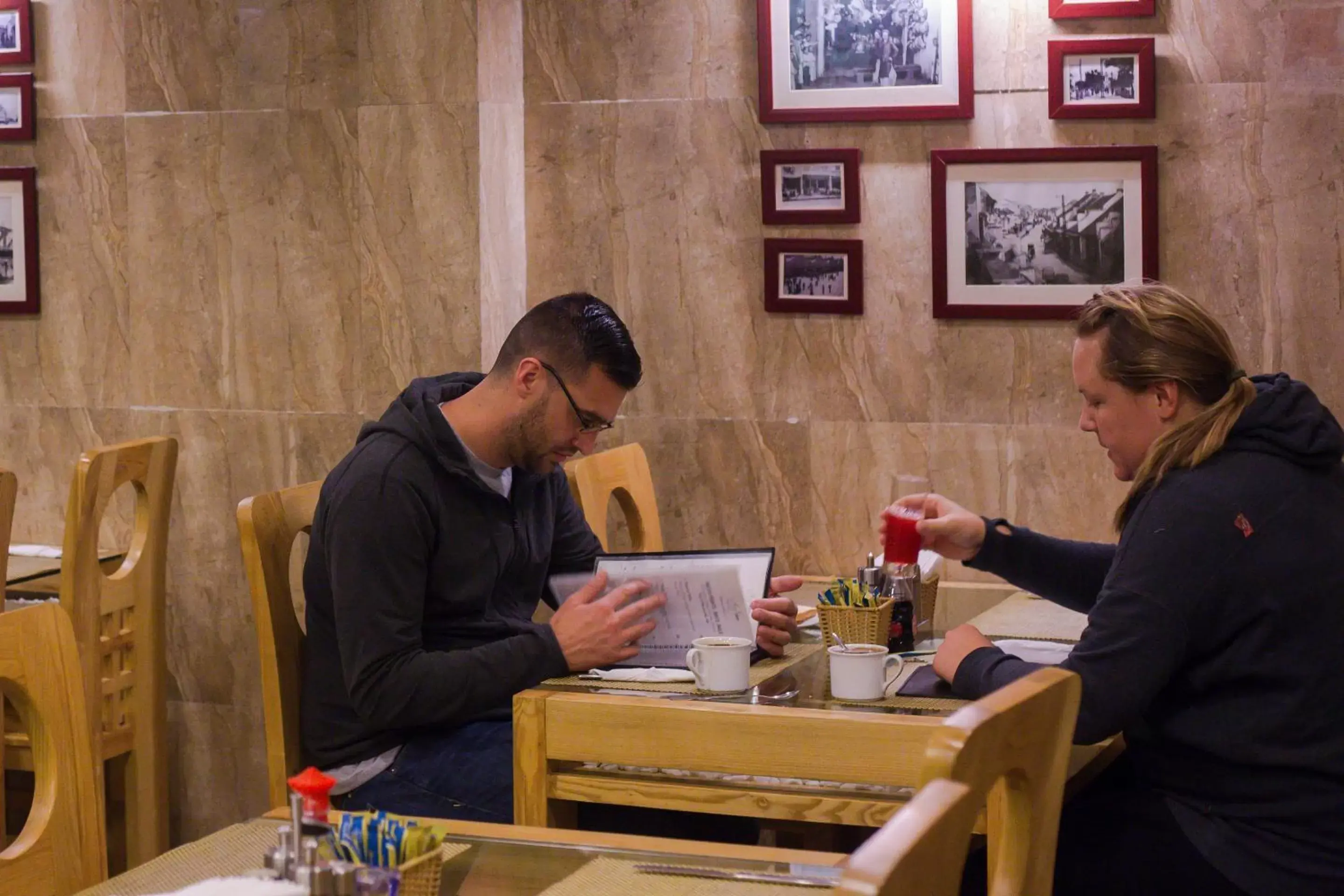 Food and drinks in Golden Art Hotel Food and drinks in Golden Art Hotel