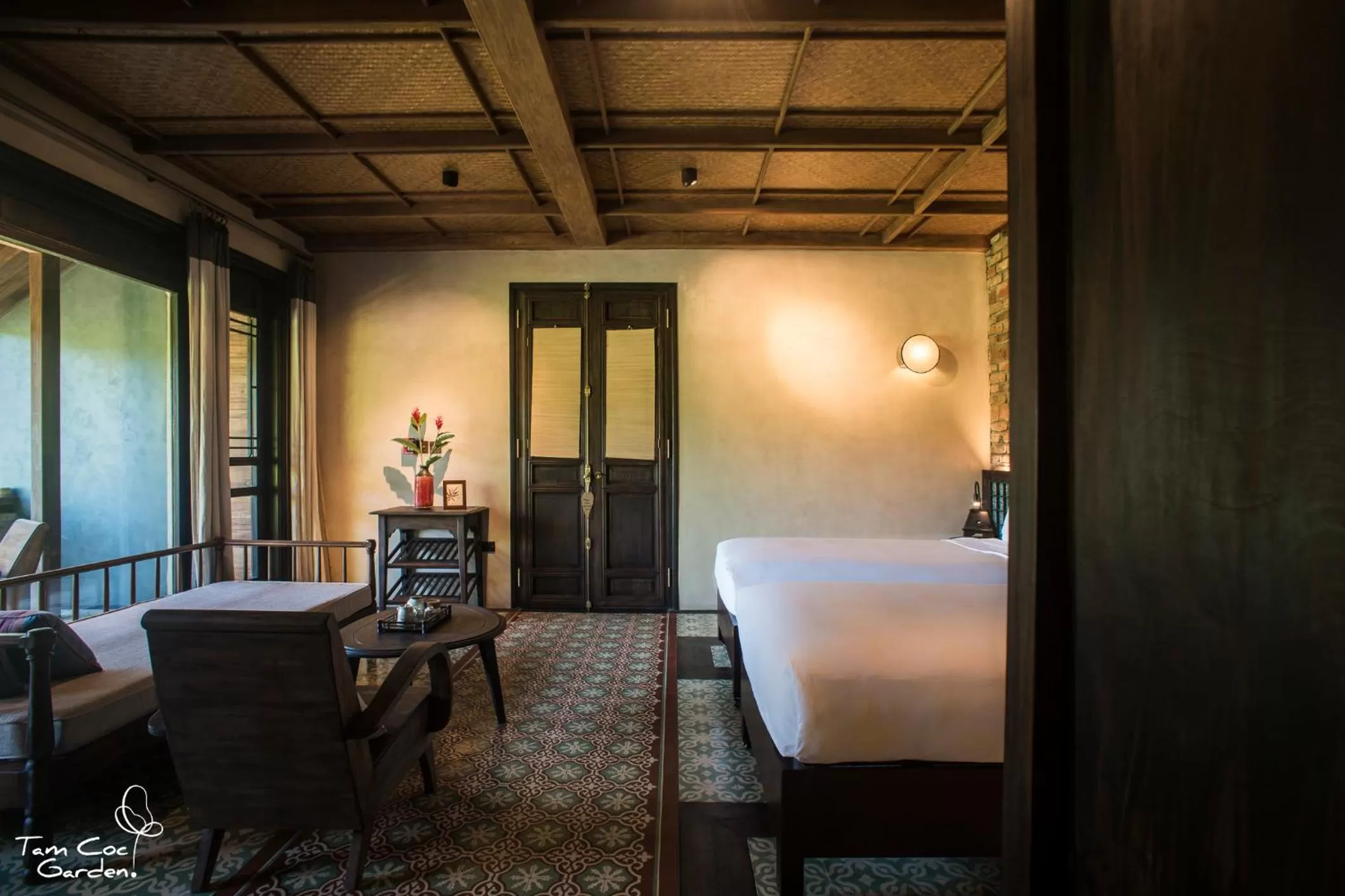 Bedroom, Bed in Tam Coc Garden Resort