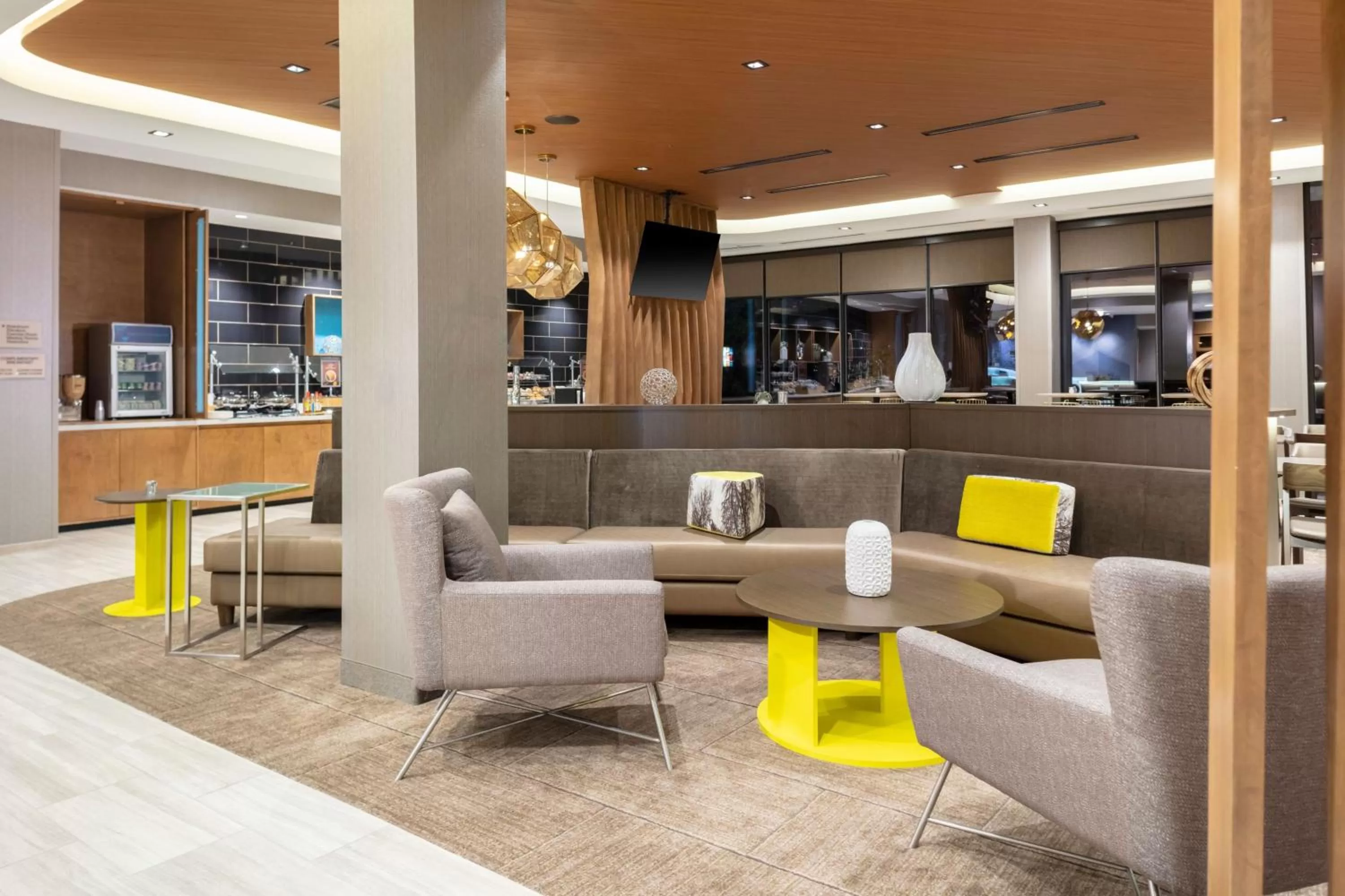 Lobby or reception in SpringHill Suites By Marriott Durham City View