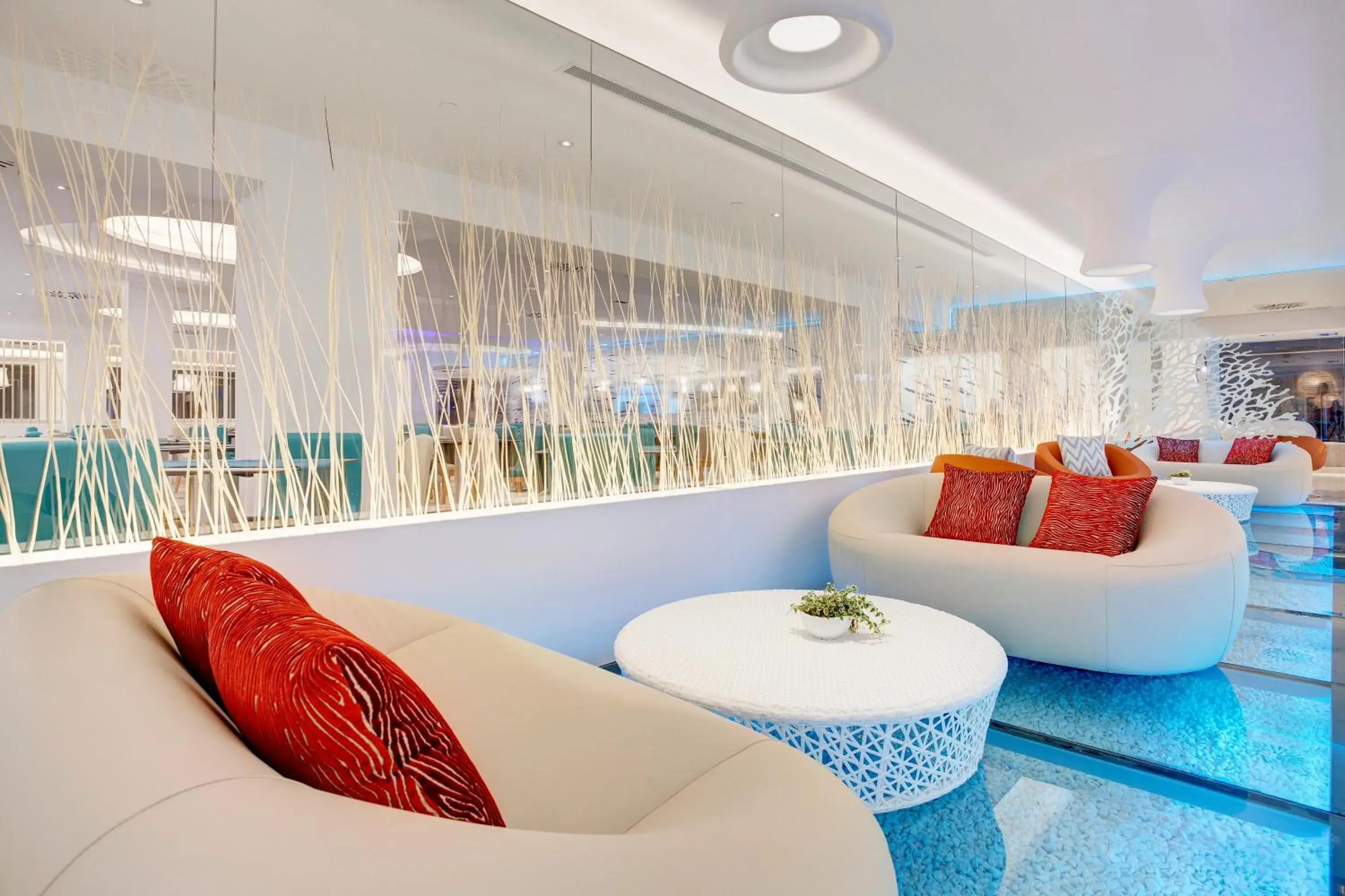 Communal lounge/ TV room, Lounge/Bar in The Sea Hotel by Grupotel - Adults Only