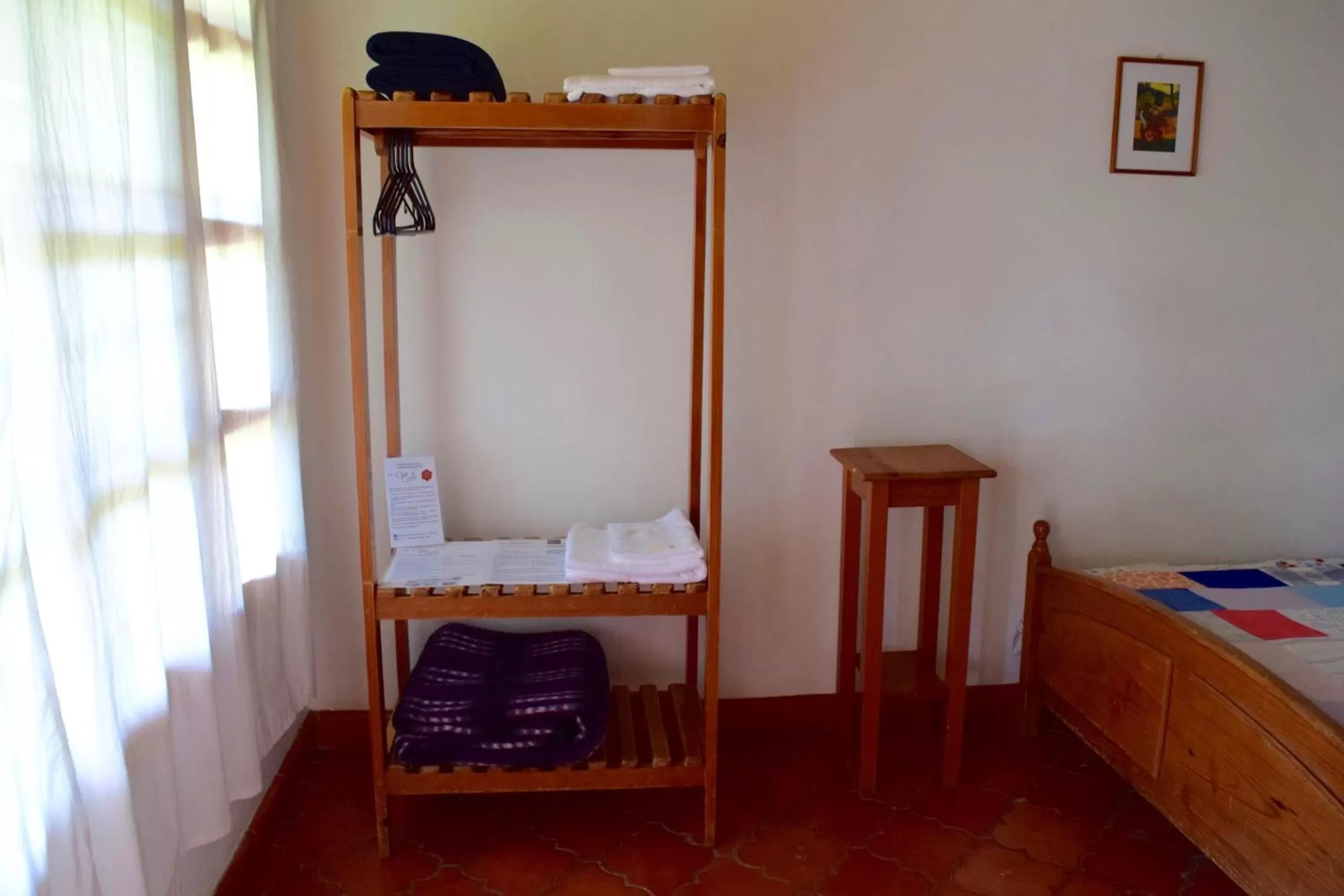 Decorative detail, Bed in La Casa de Cafe Bed and Breakfast