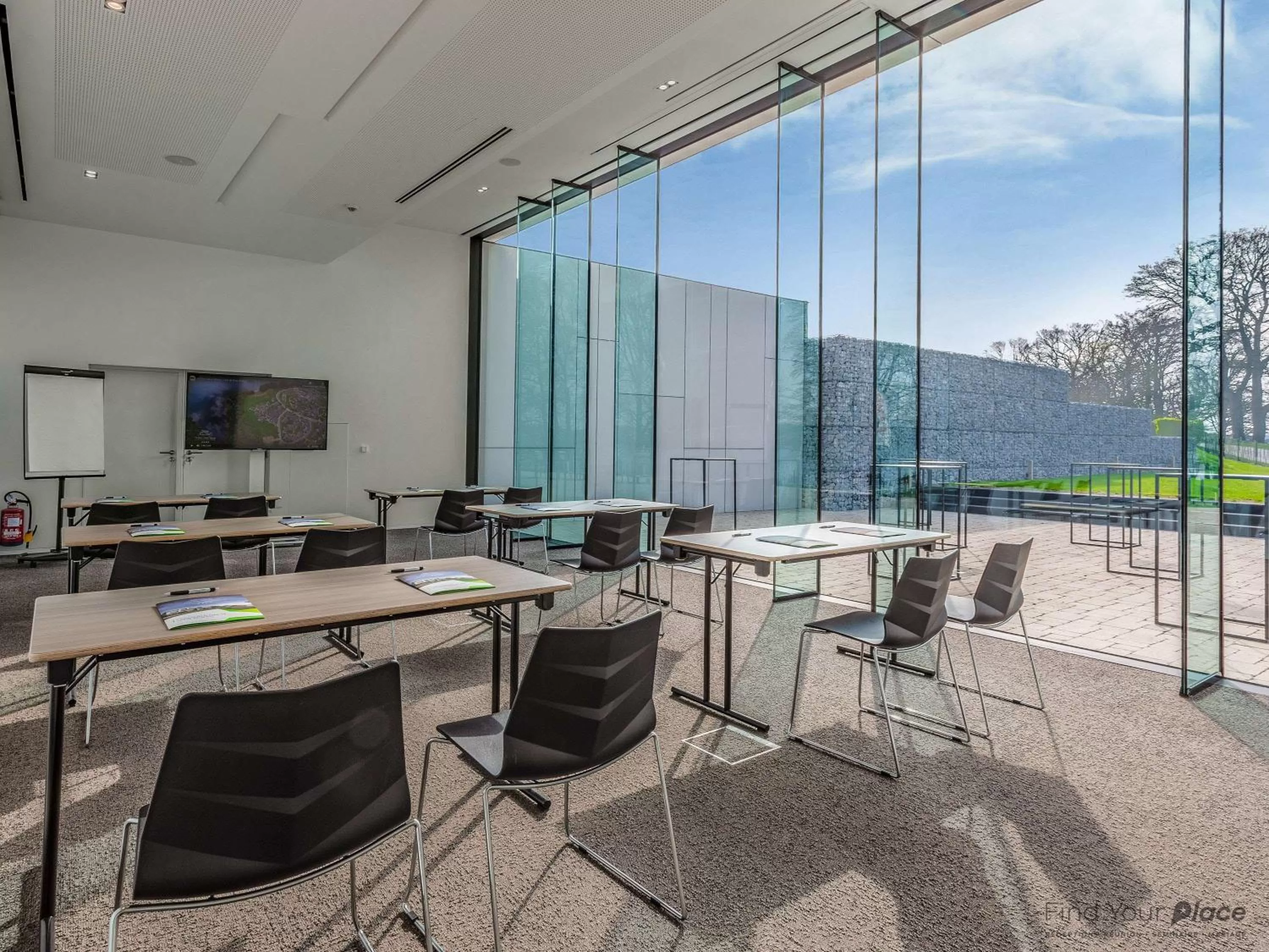 On site in Golden Lakes Hotel