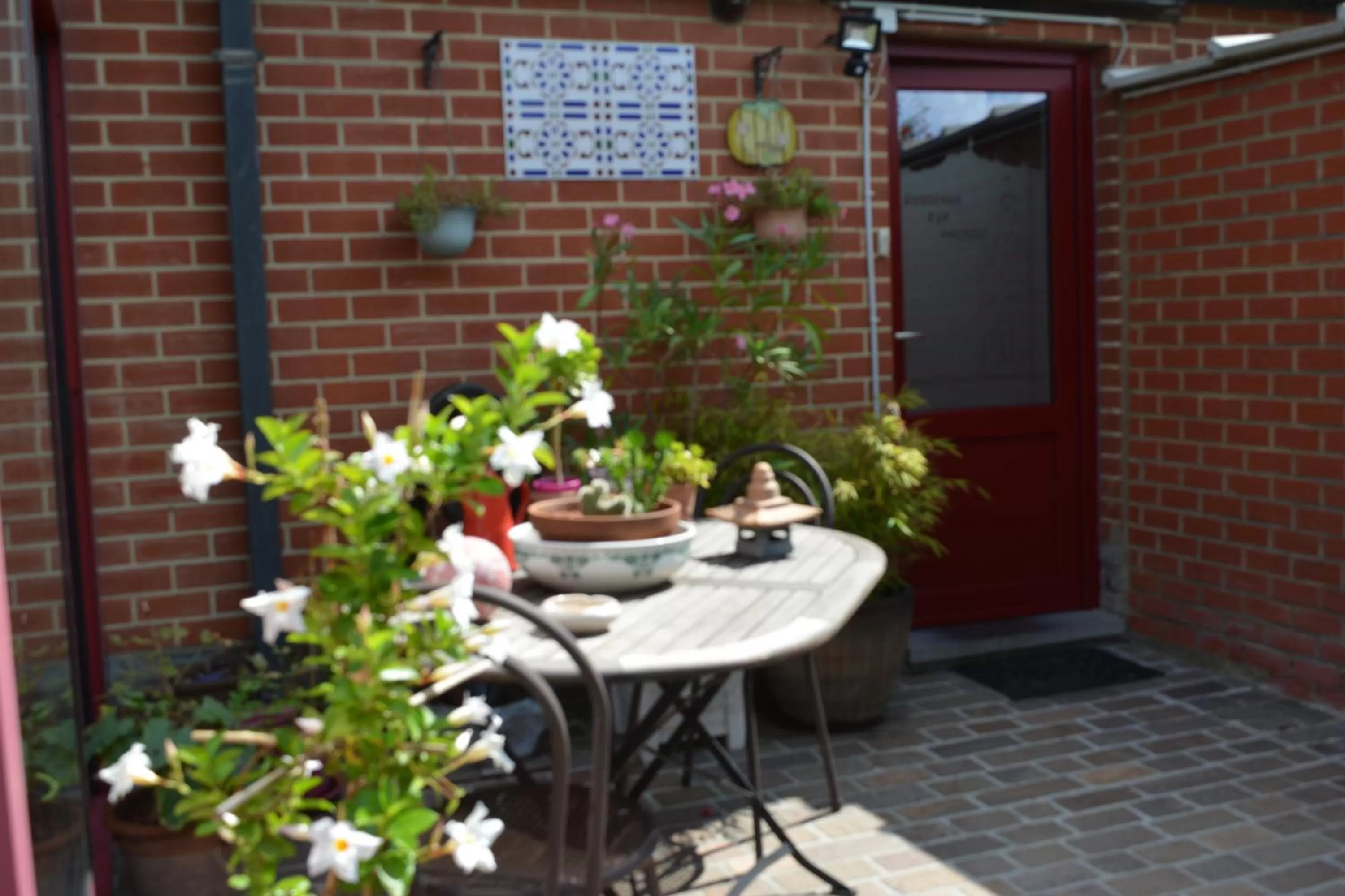 Facade/entrance in B&B A la Malogne