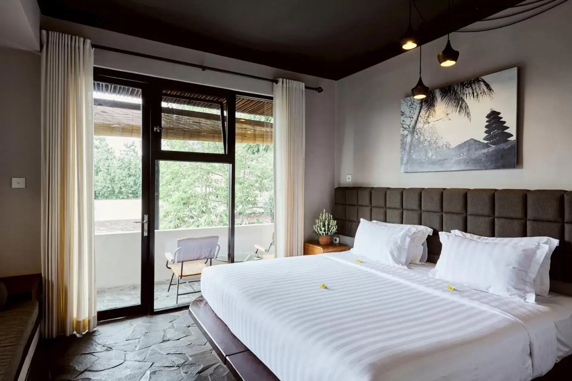 Bed in Outpost Ubud Penestanan Coworking & Coliving