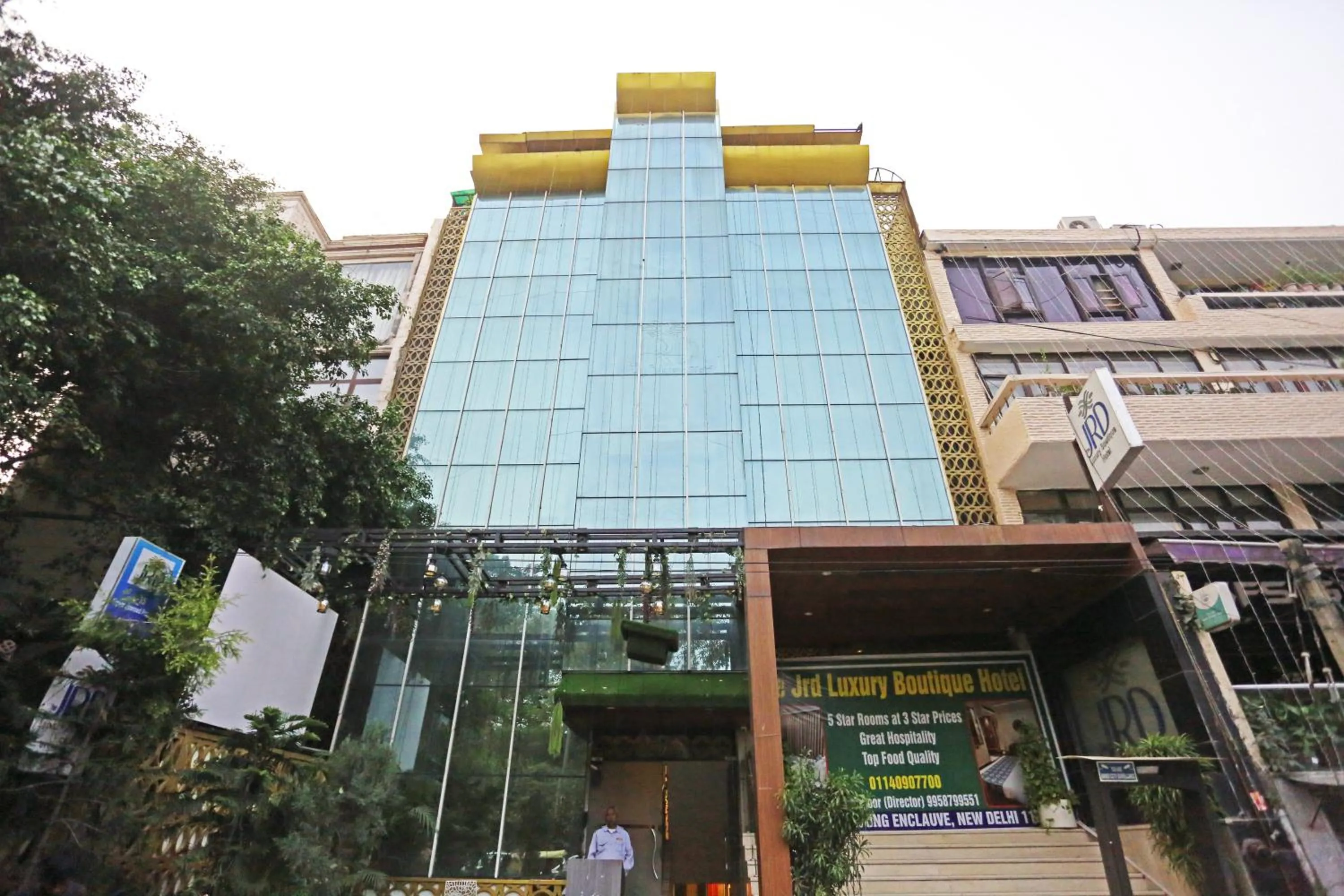 Property building in JRD Luxury-Business Hotel