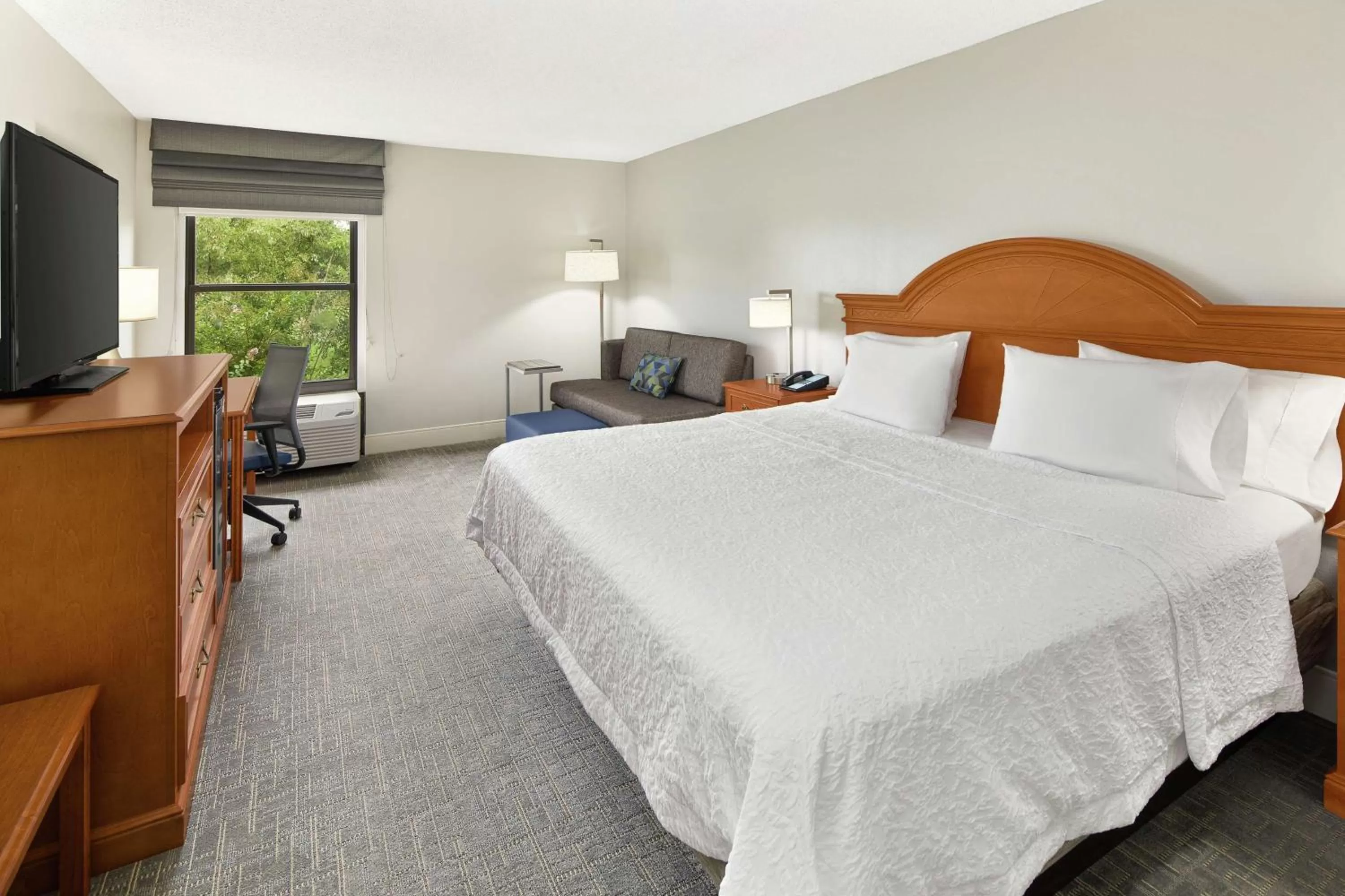 Bed in Hampton Inn Atlanta-Newnan