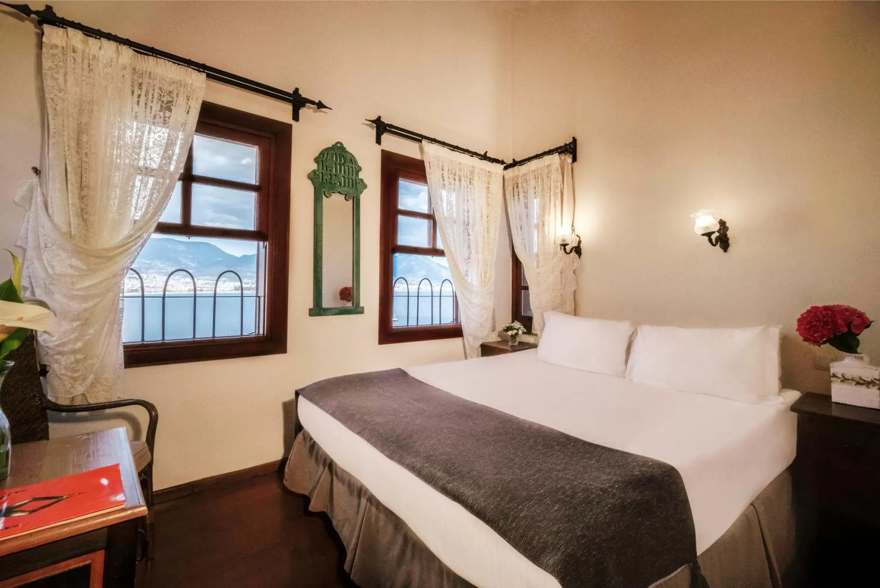 Bed in Hotel Villa Turka