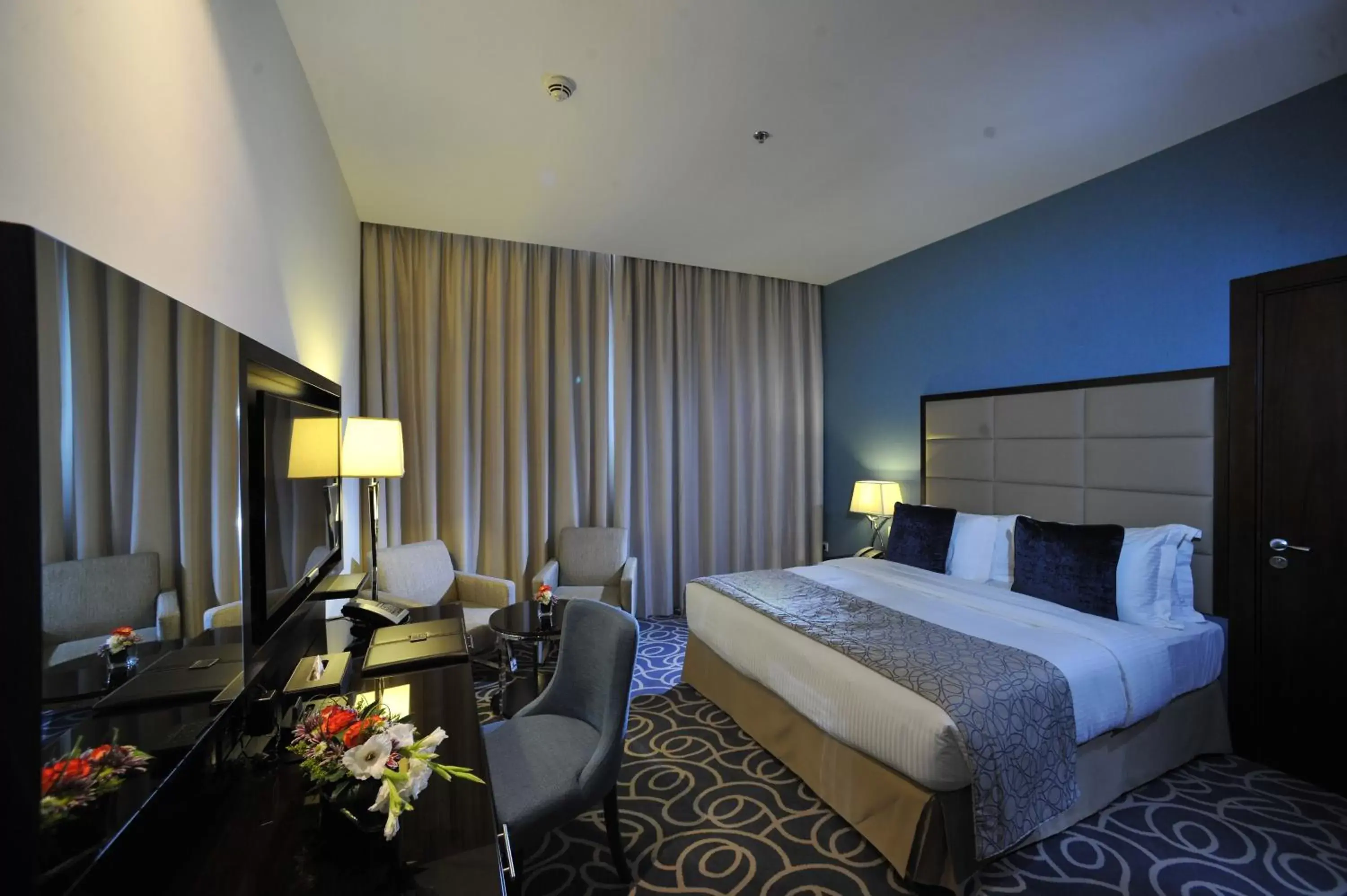 Photo of the whole room, Bed in Ramada Abu Dhabi Corniche