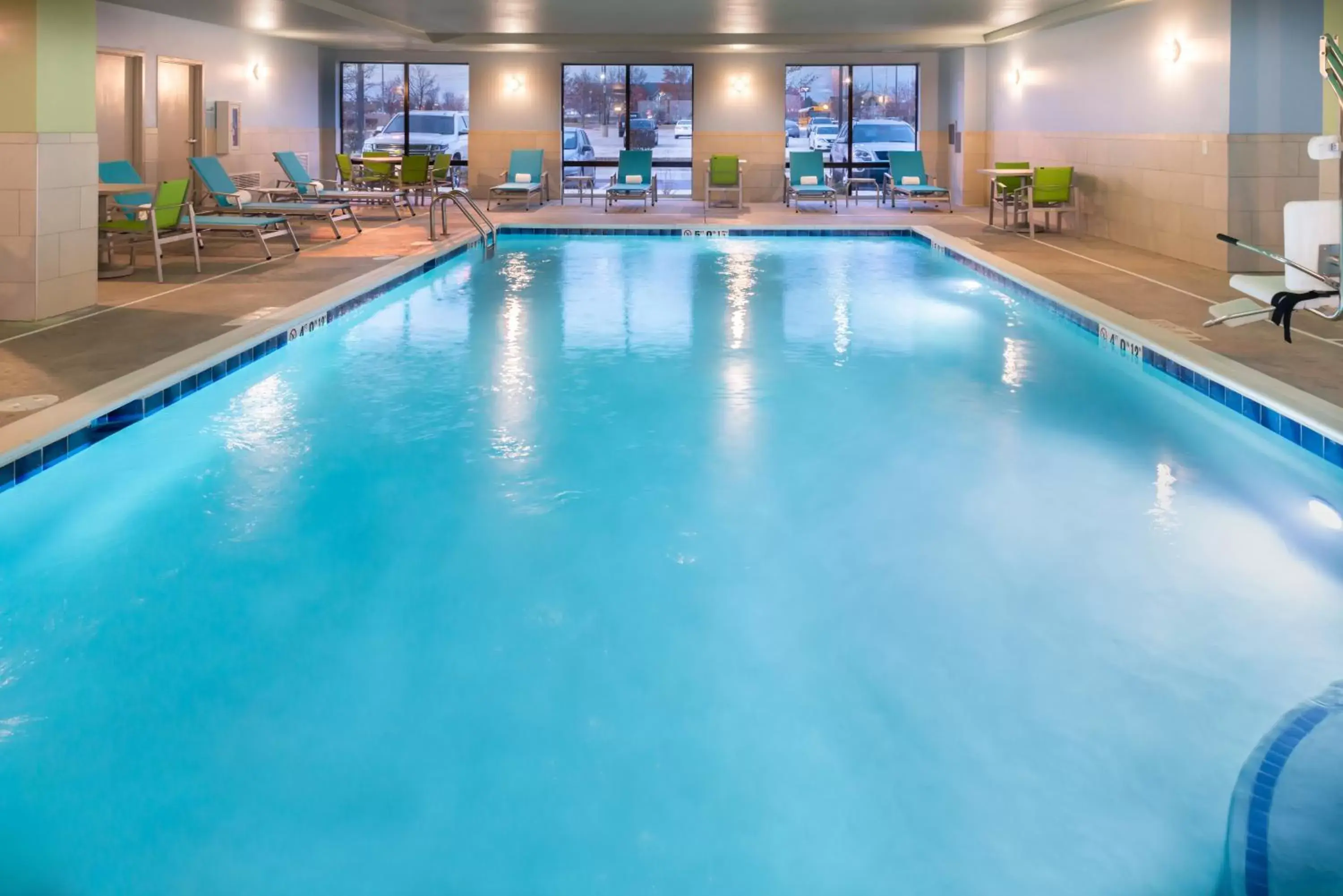 Swimming Pool in Holiday Inn Express & Suites - Romeoville - Joliet North, an IHG Hotel