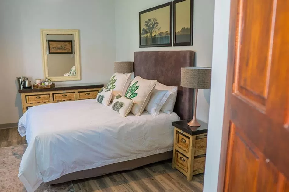 Bed in Jonkershoek Guest Farm