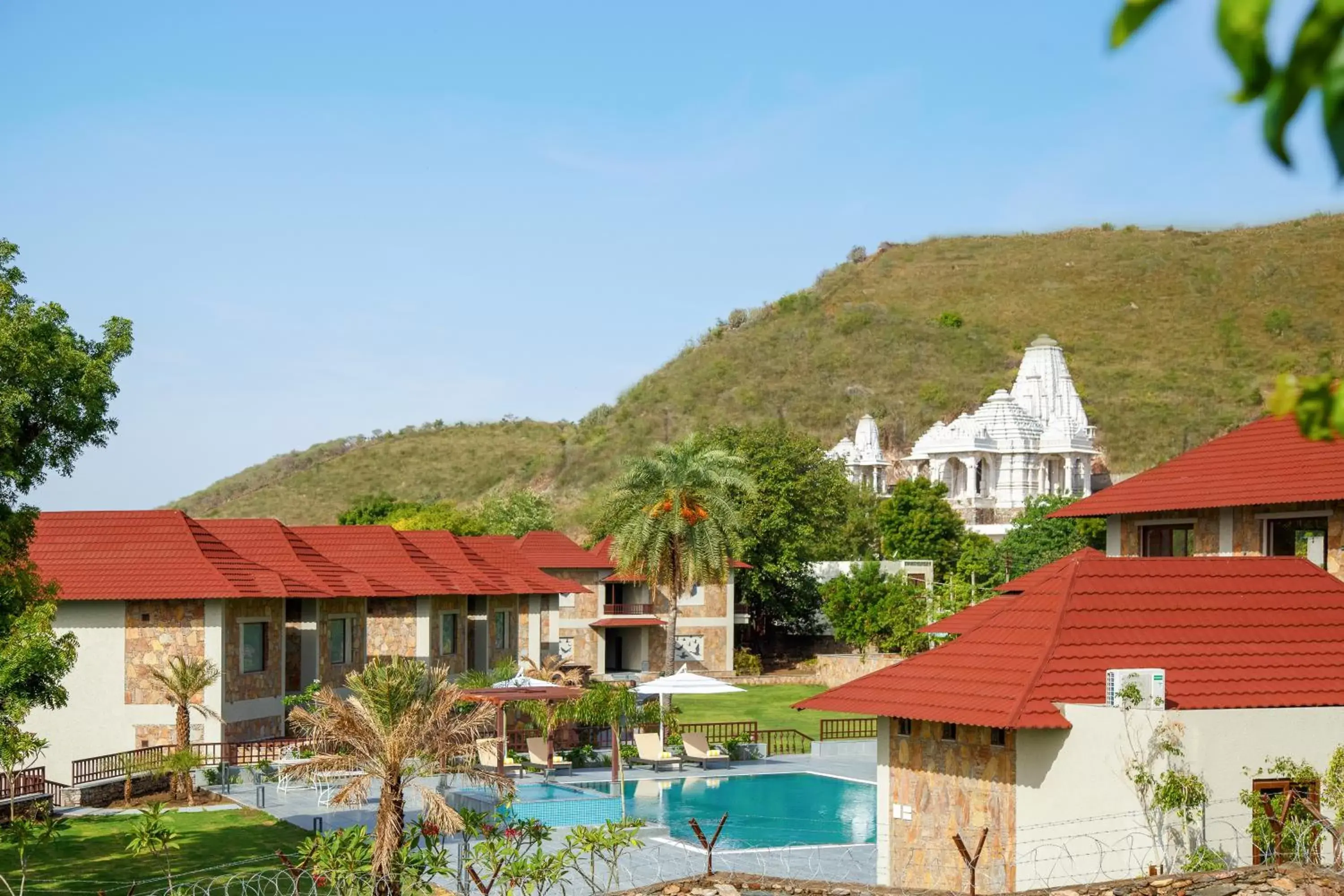 Property building in Sarasiruham Resort - Private Pool Villa in Udaipur Property building in Sarasiruham Resort - Private Pool Villa in Udaipur