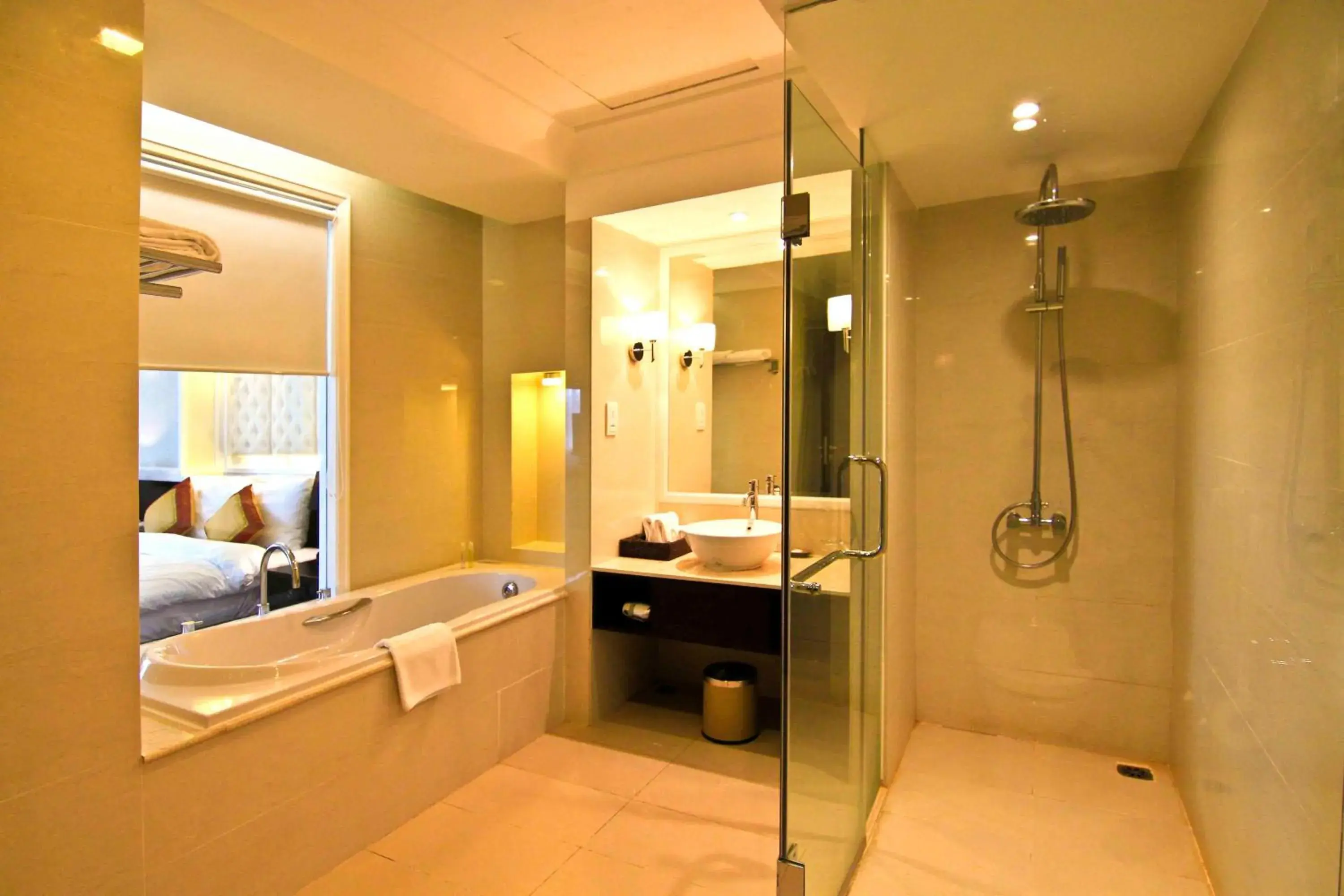 Bathroom in La Sapinette Hotel