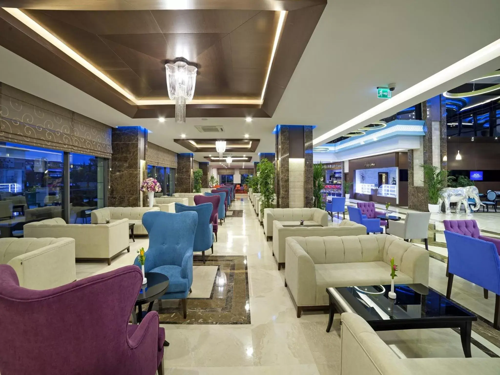 Lobby or reception, Lounge/Bar in Luna Blanca Resort & Spa - Ultra All Inclusive