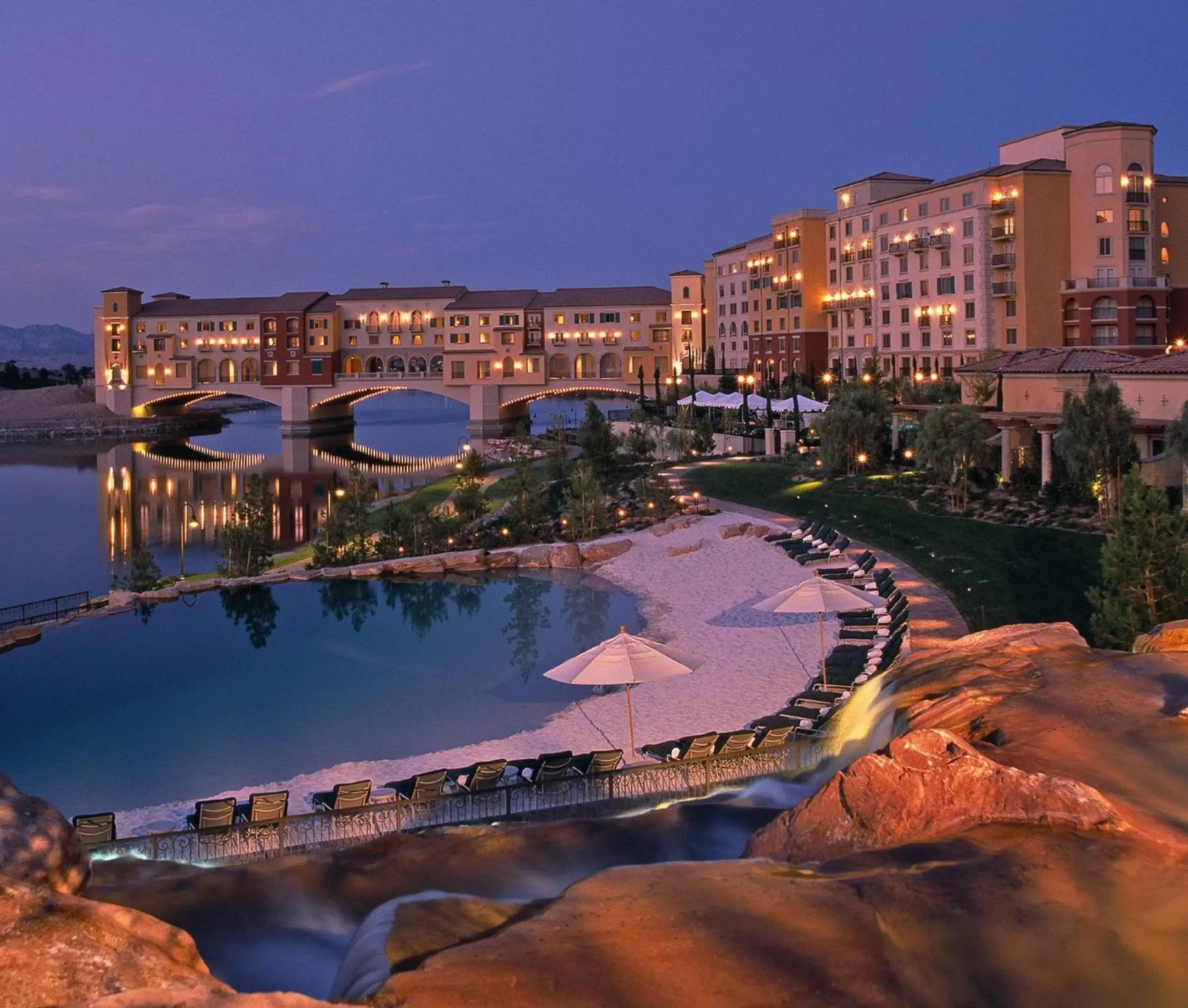 Property building, Pool View in Hilton Lake Las Vegas Resort & Spa