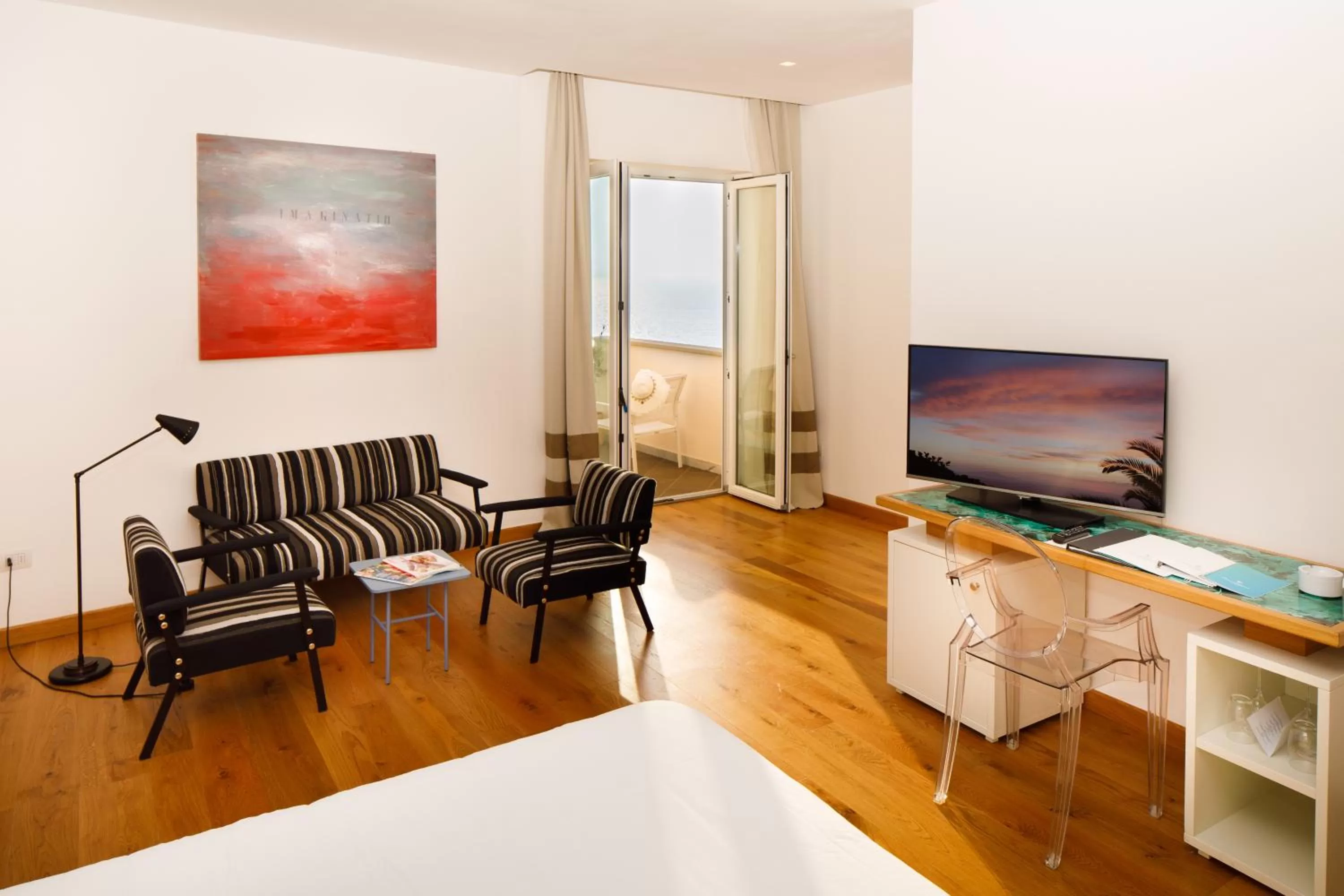 Bedroom in Villa Fiorella Art Hotel