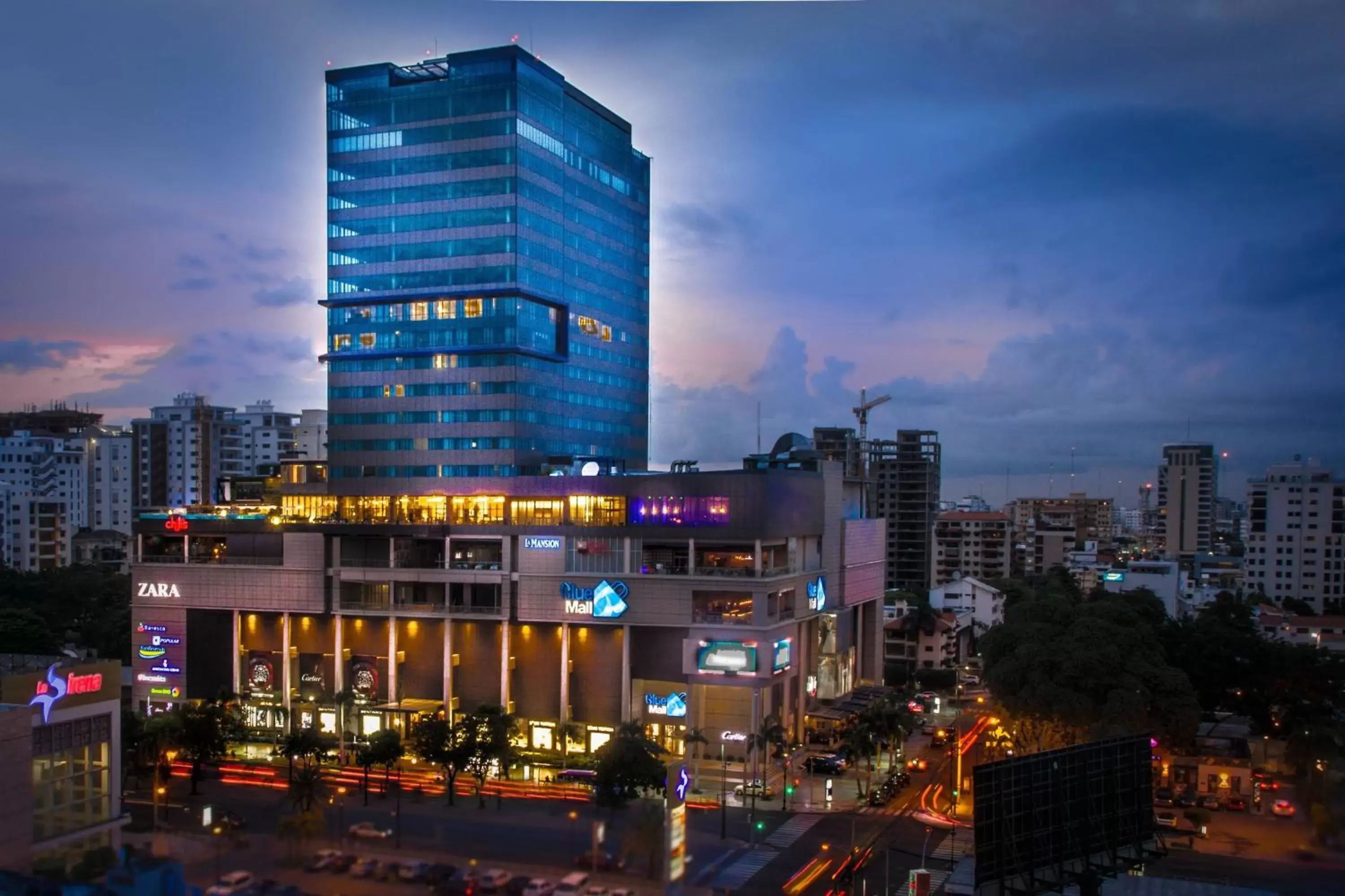 Property building in JW Marriott Hotel Santo Domingo