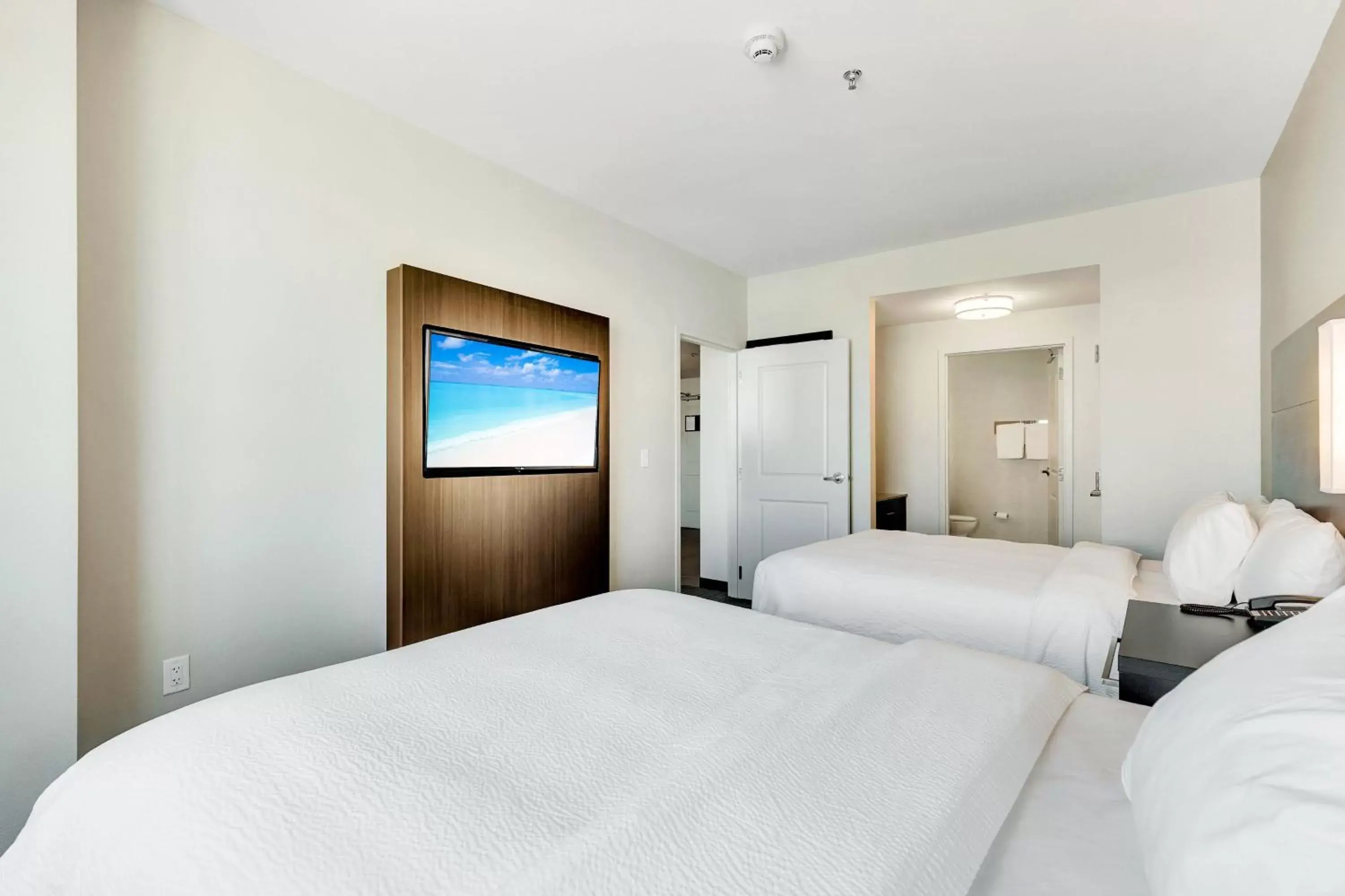 Bedroom, Bed in Residence Inn by Marriott Corpus Christi Downtown