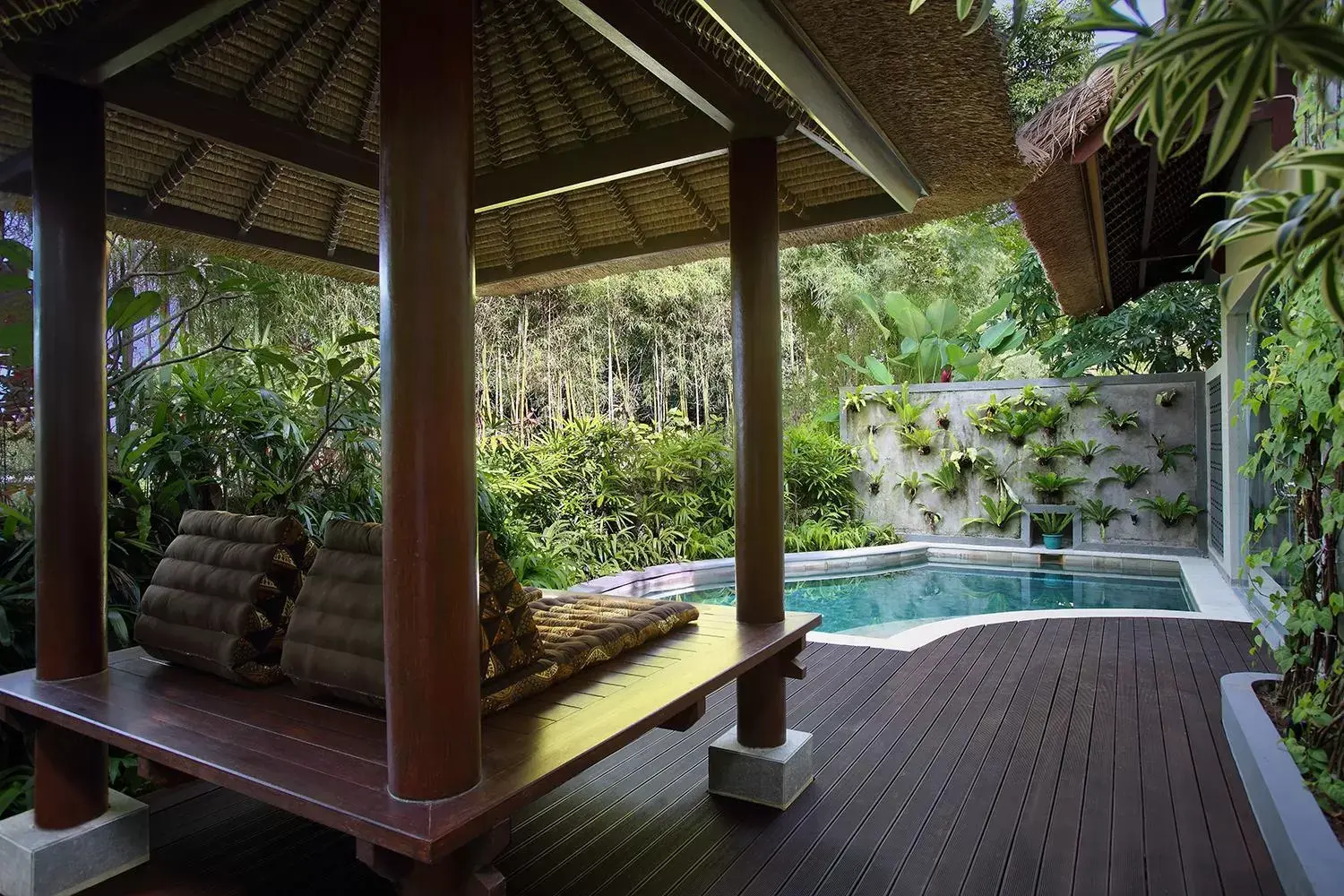 Garden, Swimming Pool in Del Cielo Villa Jimbaran