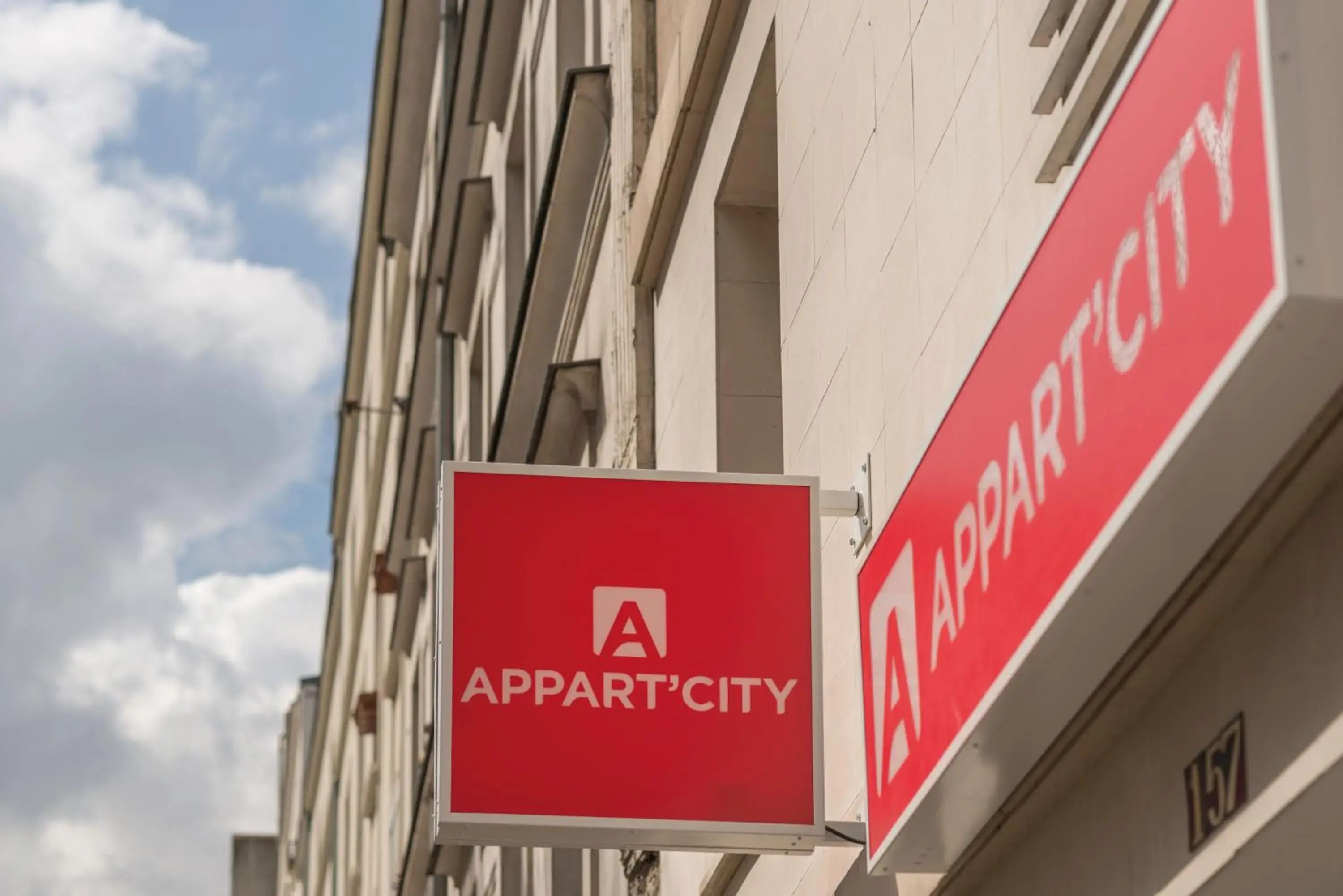Property building, Property Logo/Sign in Appart'City Paris La Villette