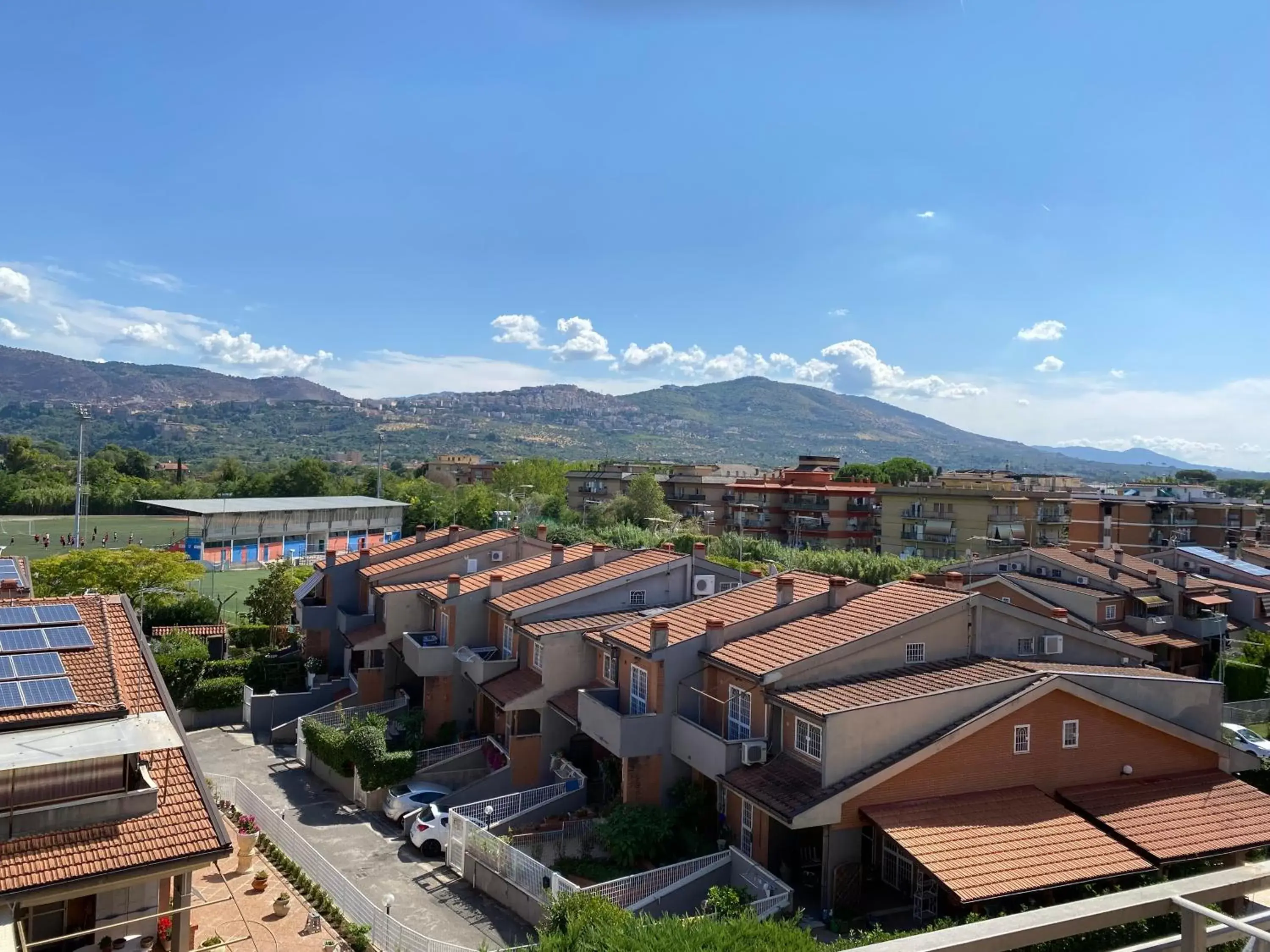 Bird's eye view, Bird's-eye View in Park Hotel Imperatore Adriano