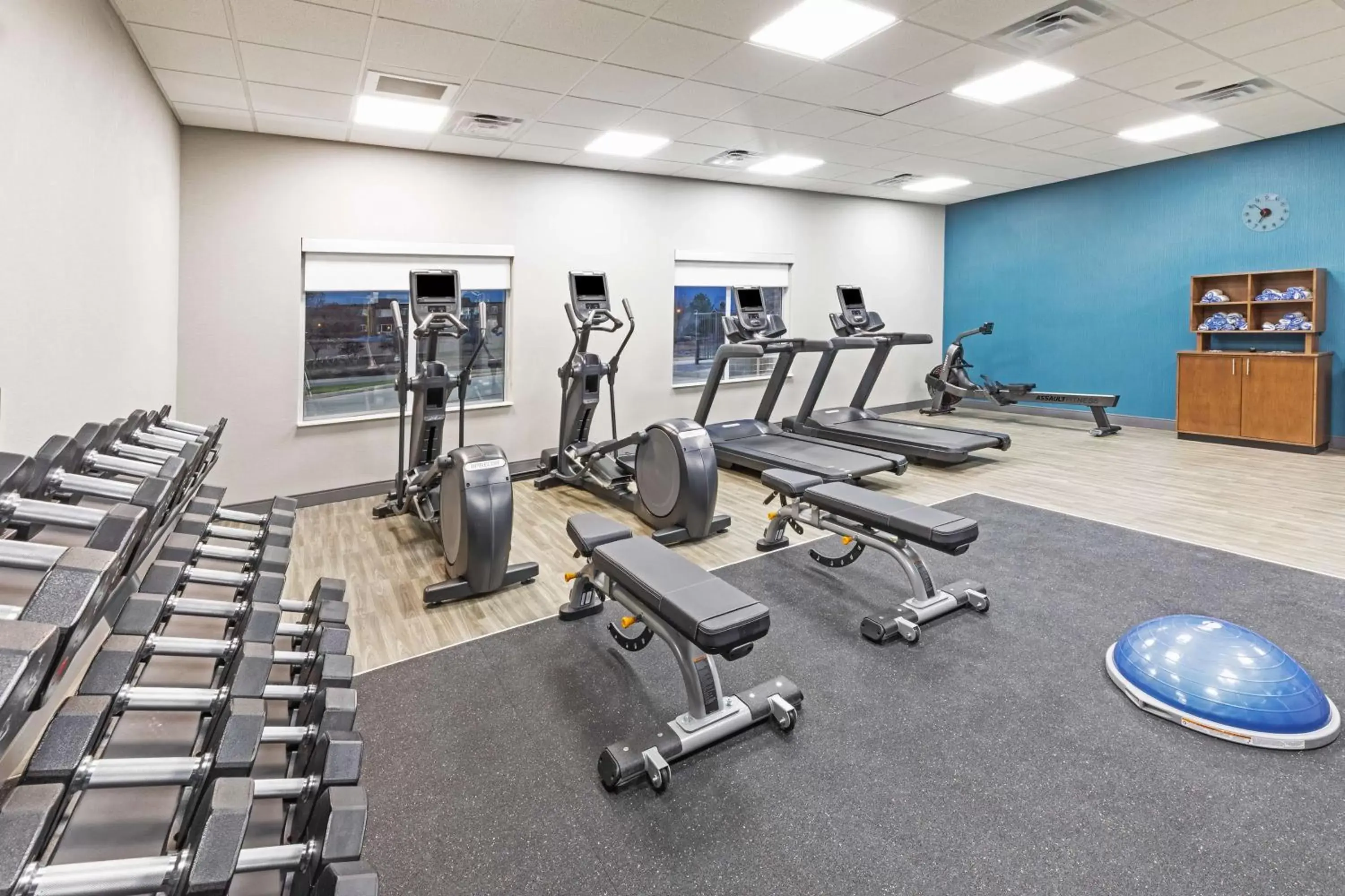 Fitness centre/facilities, Fitness Center/Facilities in Hampton Inn & Suites Canyon, Tx